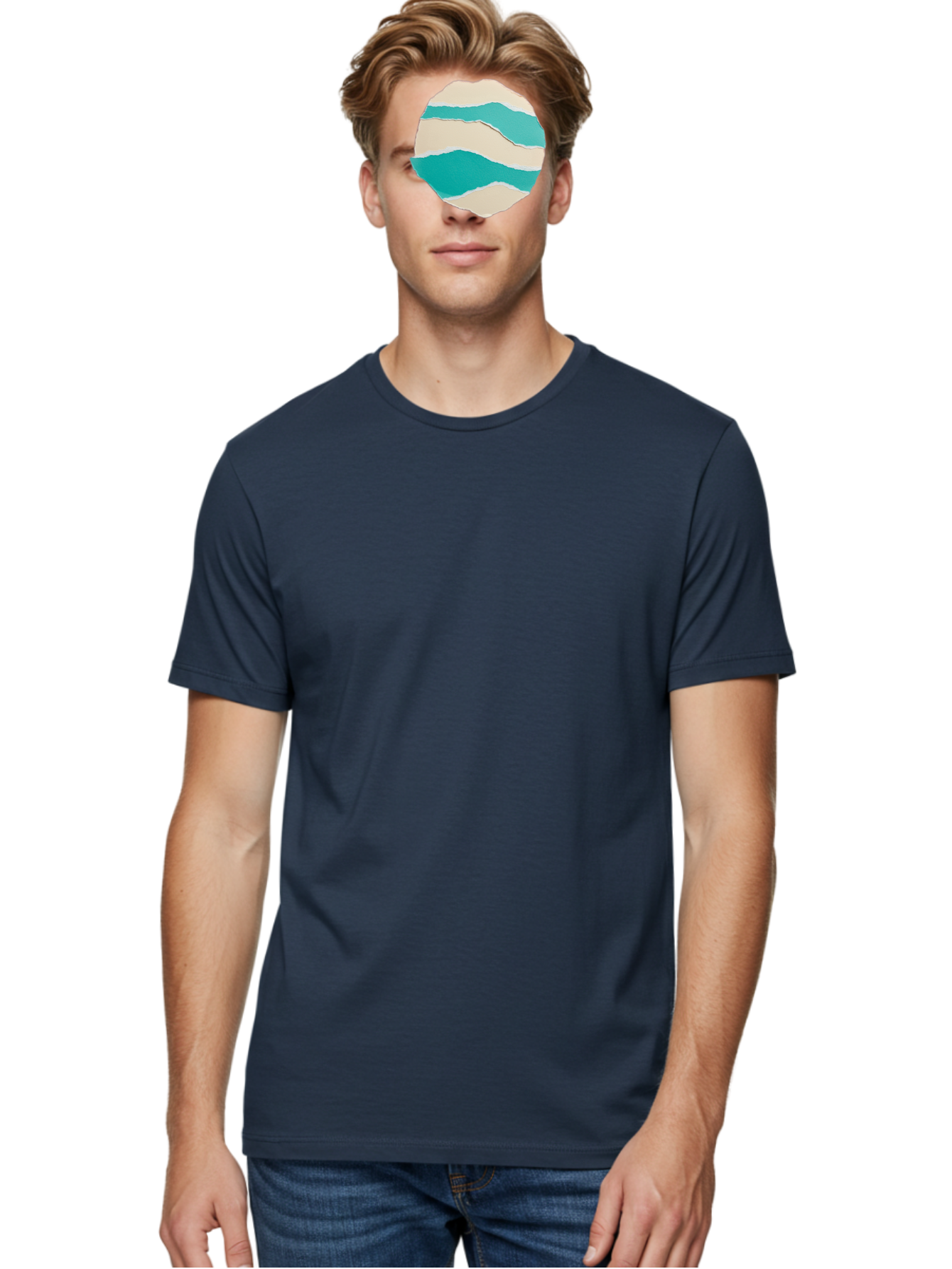 Torn-Paper-Circle Men'S Graphic Tee, 100% Cotton, Comfortable Casual Summer Wear, Machine Washable, Vintage Camera, Old Camera, Antique Camera, Black Camera, Classic Photography, Photography Equipment, Nostalgic Device, Film Camera, Camera Art Bah270