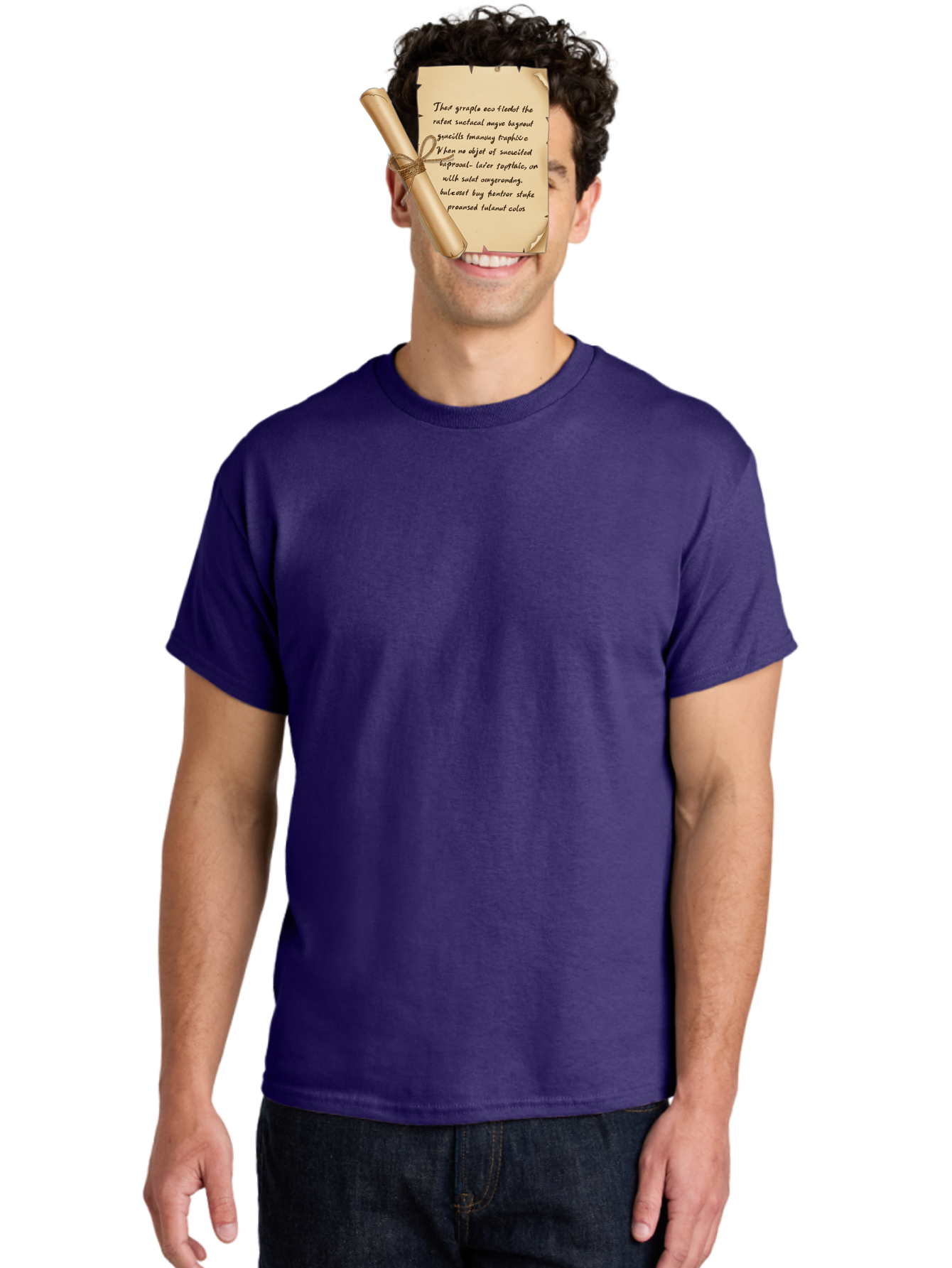 Torn-Parchment-With-Nonsense-Text Men'S Graphic Tee, 100% Cotton, Comfortable Casual Summer Wear, Machine Washable, Vintage Camera, Old Camera, Antique Camera, Black Camera, Classic Photography, Photography Equipment, Nostalgic Device, Bah271