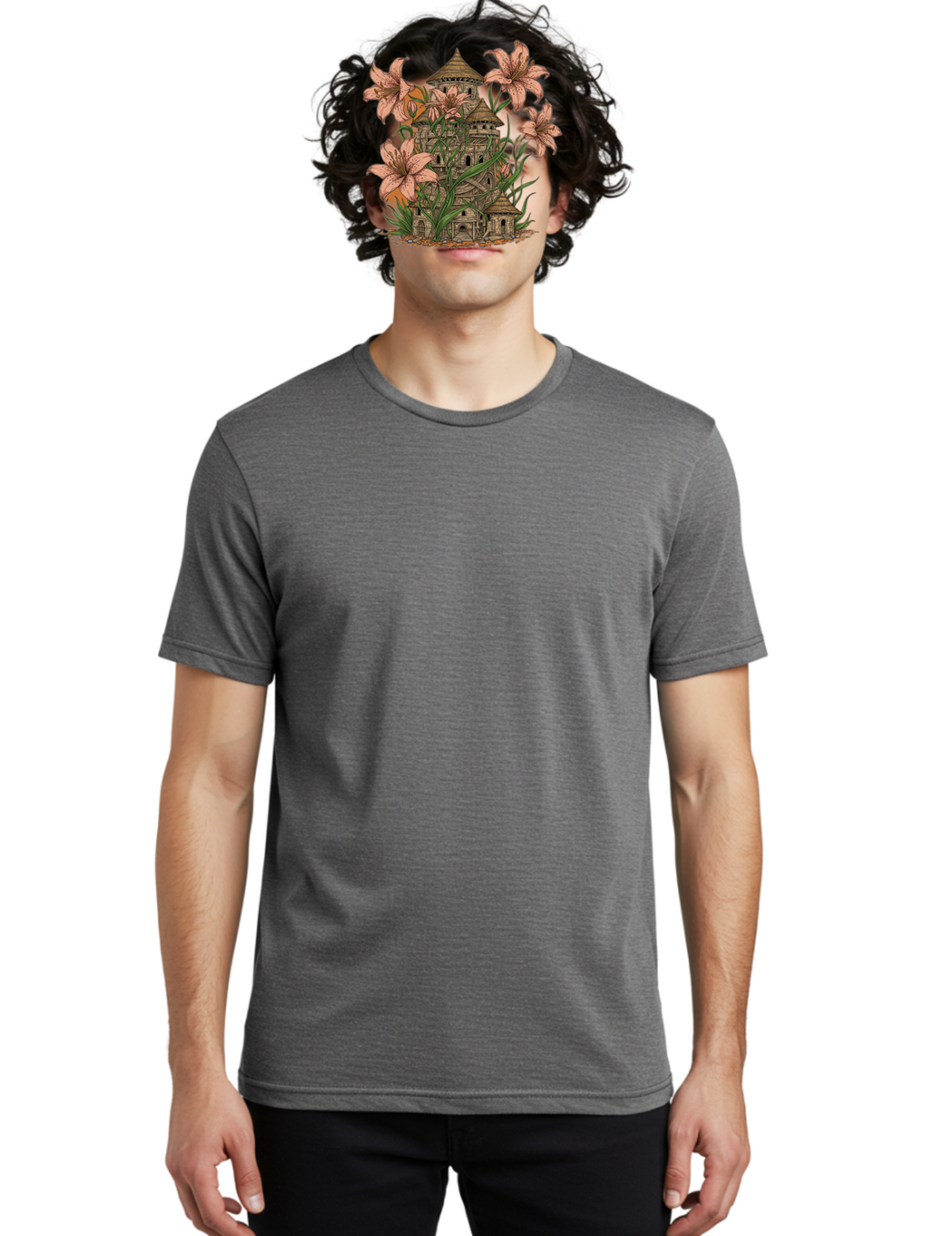Tower Men'S Graphic Tee, 100% Cotton, Comfortable Casual Summer Wear, Machine Washable, Vintage Camera, Old Camera, Antique Camera, Black Camera, Classic Photography, Photography Equipment, Nostalgic Device, Film Camera, Camera Art Bah273