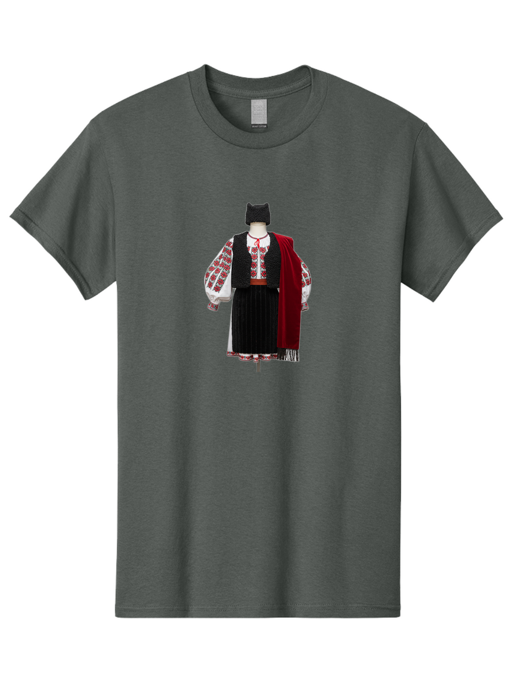 Traditional-Folk-Costume Men'S Graphic Tee, 100% Cotton, Comfortable Casual Summer Wear, Machine Washable, Vintage Camera, Old Camera, Antique Camera, Black Camera, Classic Photography, Photography Equipment, Nostalgic Device, Film Camera, Bah275