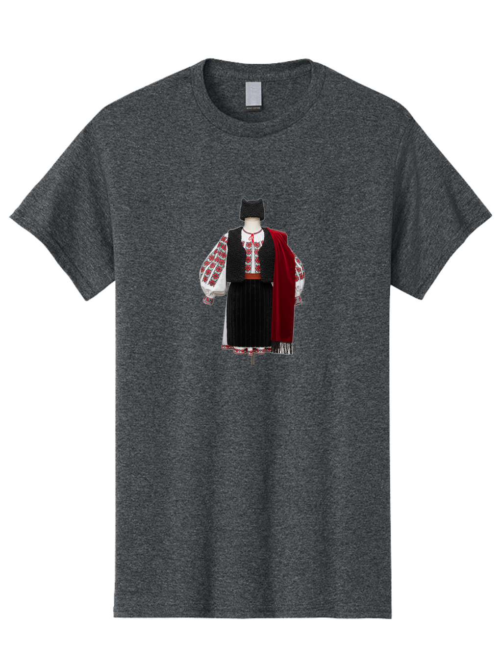 Traditional-Folk-Costume Men'S Graphic Tee, 100% Cotton, Comfortable Casual Summer Wear, Machine Washable, Vintage Camera, Old Camera, Antique Camera, Black Camera, Classic Photography, Photography Equipment, Nostalgic Device, Film Camera, Bah275