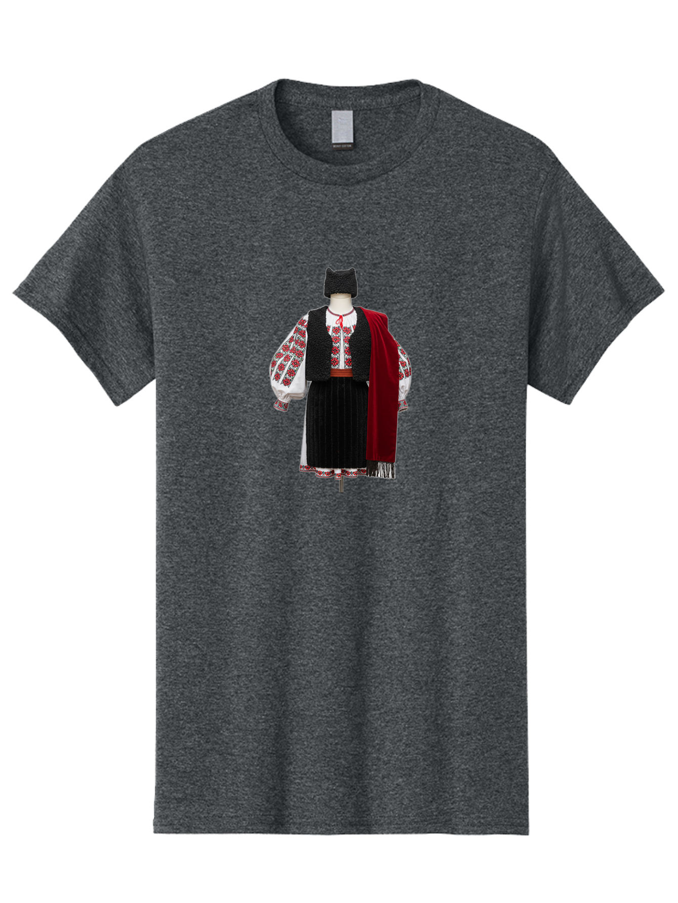Traditional-Folk-Costume Men'S Graphic Tee, 100% Cotton, Comfortable Casual Summer Wear, Machine Washable, Vintage Camera, Old Camera, Antique Camera, Black Camera, Classic Photography, Photography Equipment, Nostalgic Device, Film Camera, Bah275