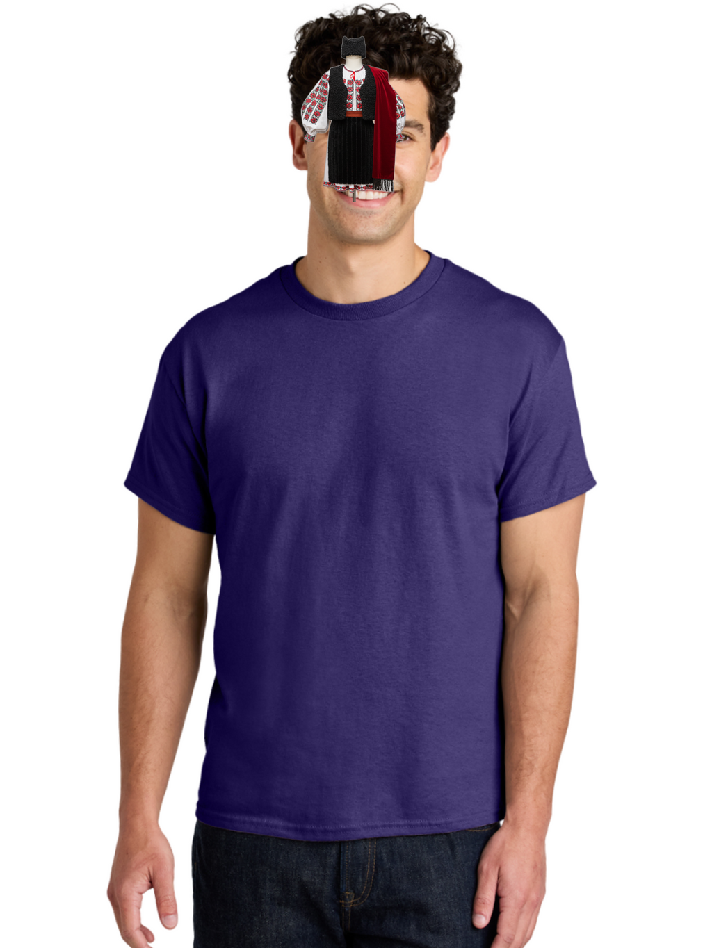 Traditional-Folk-Costume Men'S Graphic Tee, 100% Cotton, Comfortable Casual Summer Wear, Machine Washable, Vintage Camera, Old Camera, Antique Camera, Black Camera, Classic Photography, Photography Equipment, Nostalgic Device, Film Camera, Bah275