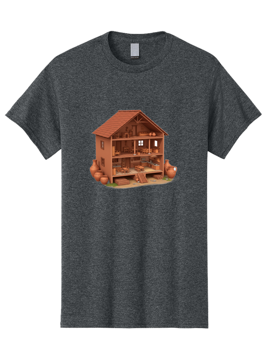 Traditional-House Men'S Graphic Tee, 100% Cotton, Comfortable Casual Summer Wear, Machine Washable, Vintage Camera, Old Camera, Antique Camera, Black Camera, Classic Photography, Photography Equipment, Nostalgic Device, Film Camera, Camera Art Bah276