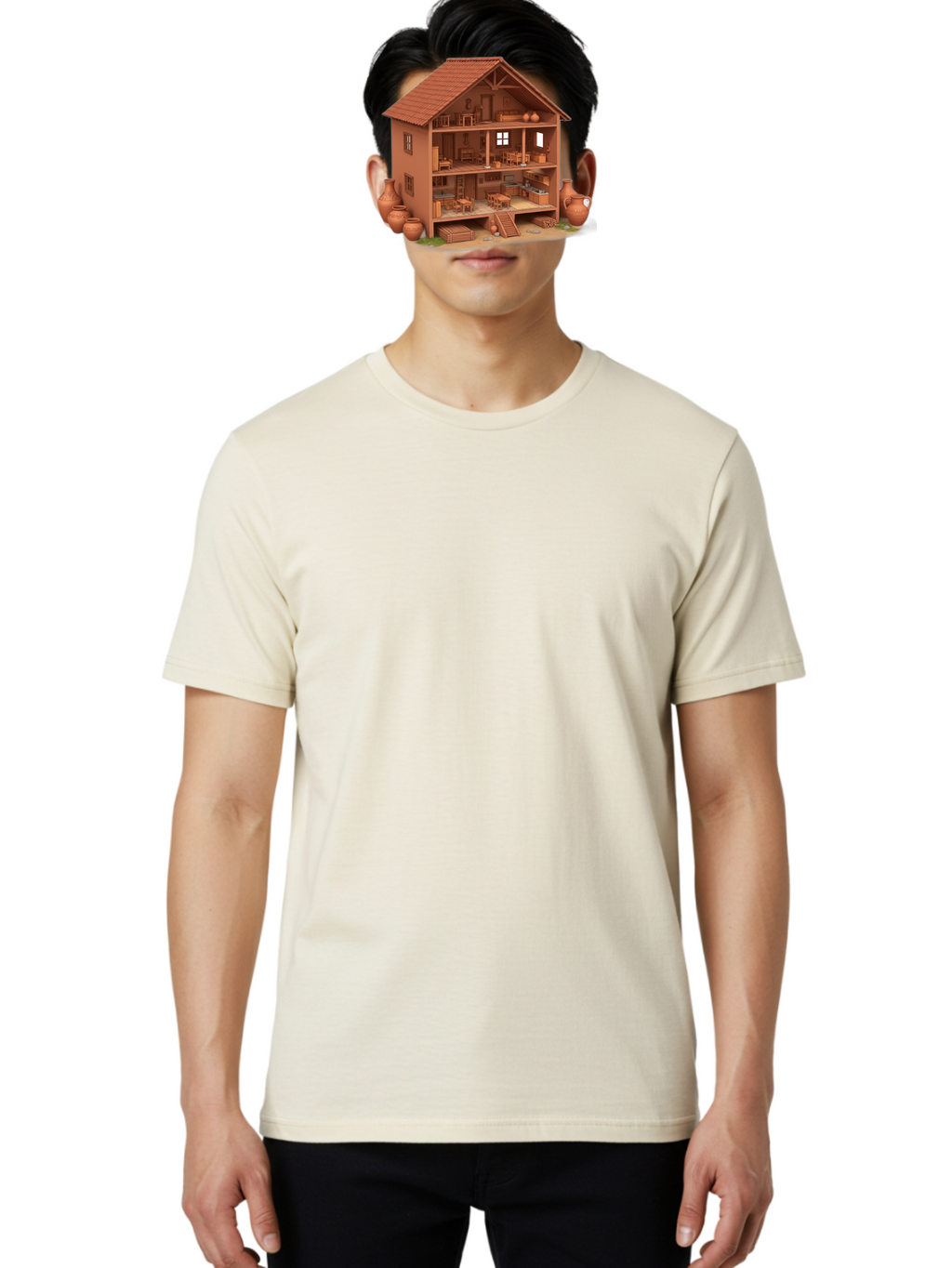Traditional-House Men'S Graphic Tee, 100% Cotton, Comfortable Casual Summer Wear, Machine Washable, Vintage Camera, Old Camera, Antique Camera, Black Camera, Classic Photography, Photography Equipment, Nostalgic Device, Film Camera, Camera Art Bah276
