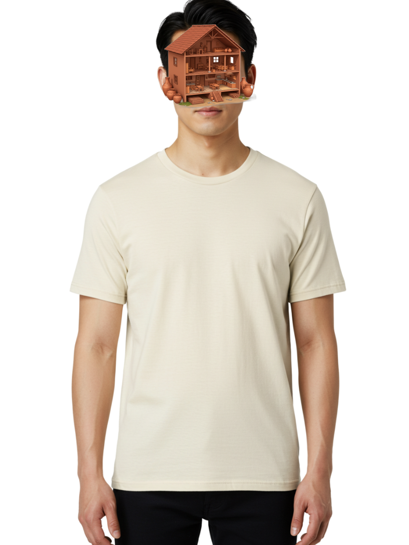 Traditional-House Men'S Graphic Tee, 100% Cotton, Comfortable Casual Summer Wear, Machine Washable, Vintage Camera, Old Camera, Antique Camera, Black Camera, Classic Photography, Photography Equipment, Nostalgic Device, Film Camera, Camera Art Bah276