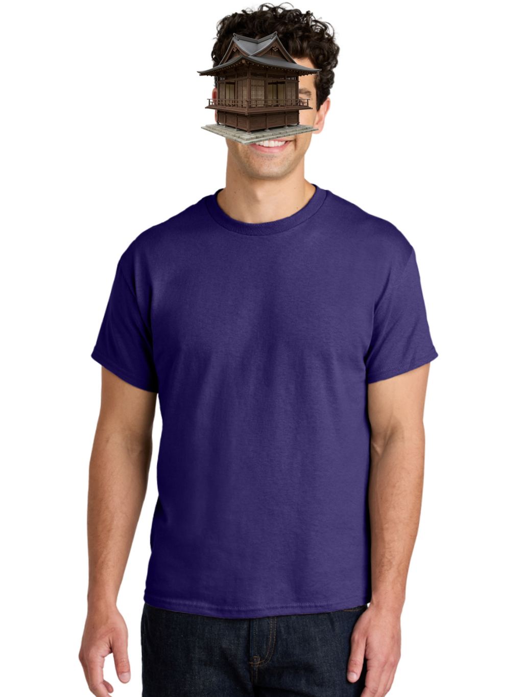 Traditional-Japanese-House Men'S Graphic Tee, 100% Cotton, Comfortable Casual Summer Wear, Machine Washable, Vintage Camera, Old Camera, Antique Camera, Black Camera, Classic Photography, Photography Equipment, Nostalgic Device, Film Camera, Bah277