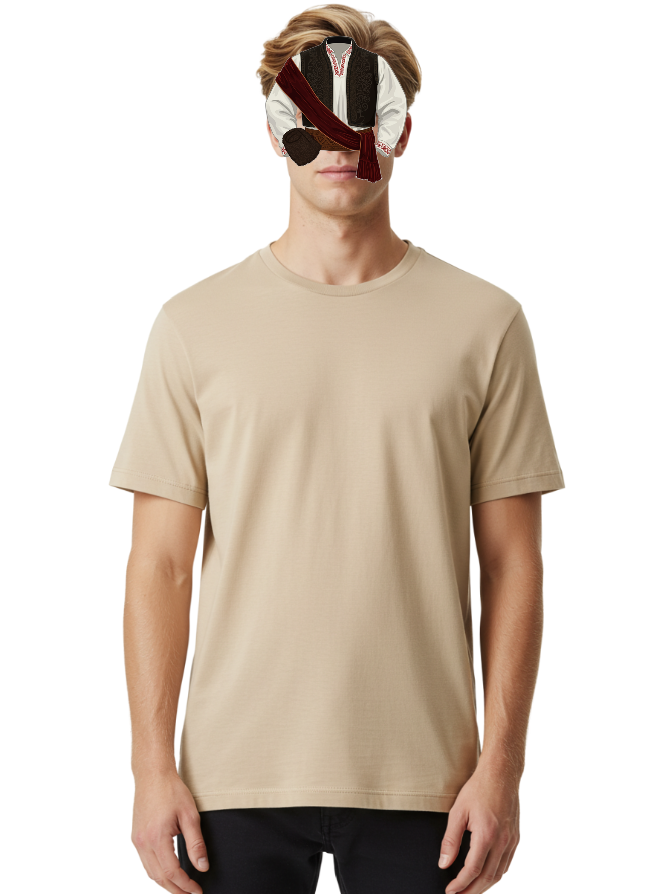 Traditional-Outfit Men'S Graphic Tee, 100% Cotton, Comfortable Casual Summer Wear, Machine Washable, Vintage Camera, Old Camera, Antique Camera, Black Camera, Classic Photography, Photography Equipment, Nostalgic Device, Film Camera, Bah280