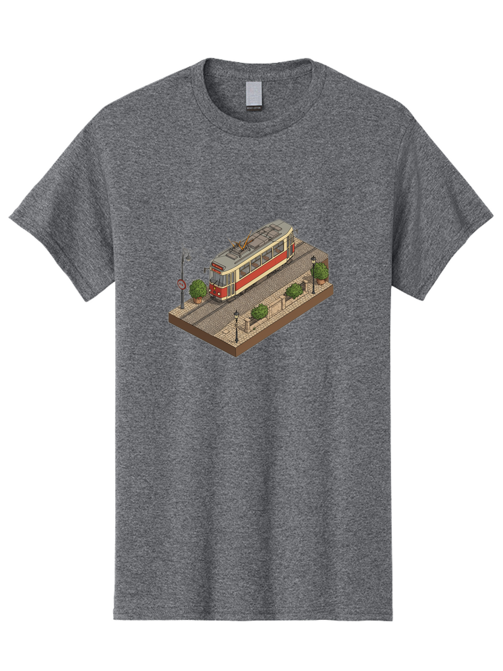 Tram Men'S Graphic Tee, 100% Cotton, Comfortable Casual Summer Wear, Machine Washable, Vintage Camera, Old Camera, Antique Camera, Black Camera, Classic Photography, Photography Equipment, Nostalgic Device, Film Camera, Camera Art Bah282