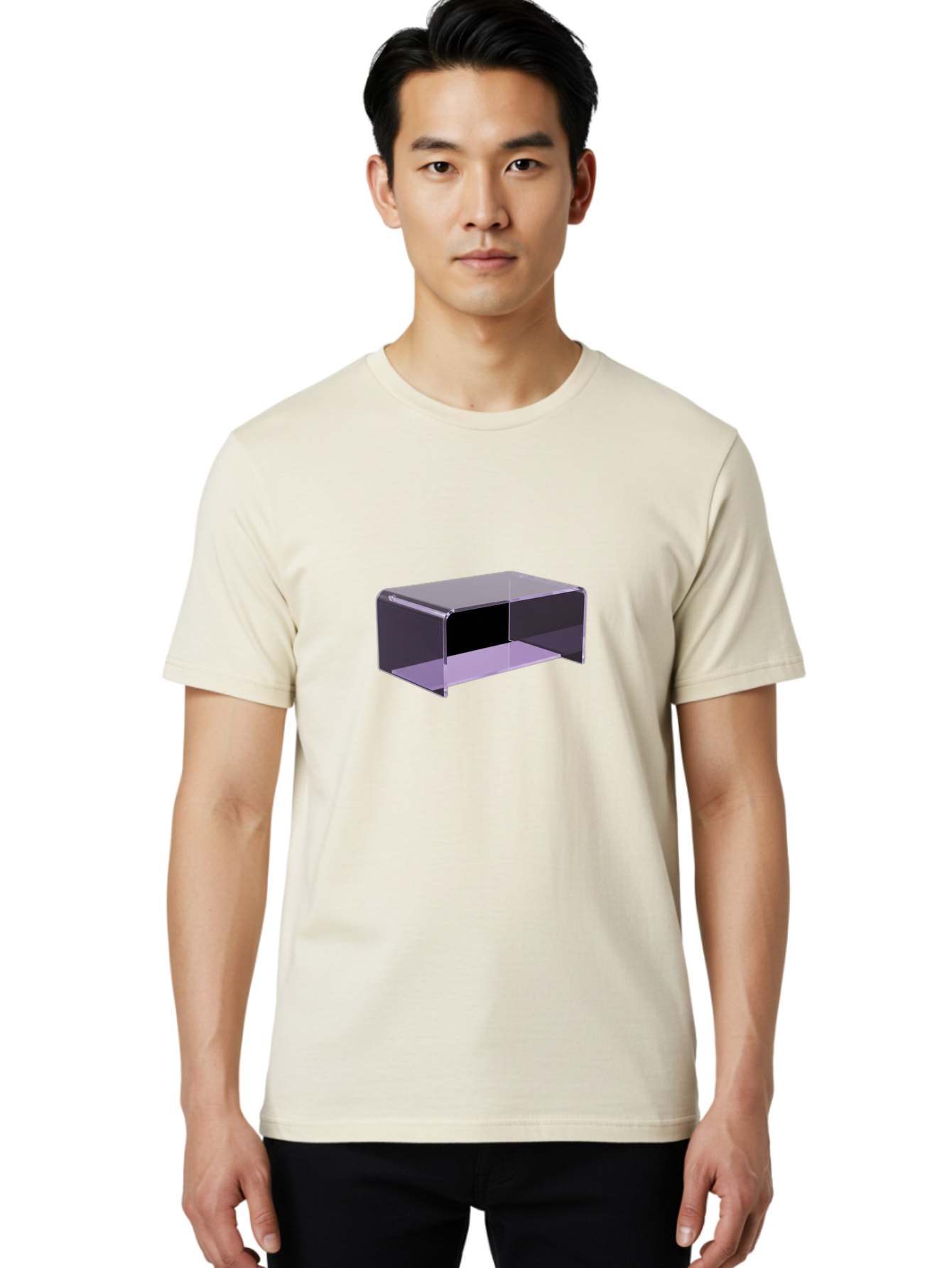 Transparent-Coffee-Table Men'S Graphic Tee, 100% Cotton, Comfortable Casual Summer Wear, Machine Washable, Vintage Camera, Old Camera, Antique Camera, Black Camera, Classic Photography, Photography Equipment, Nostalgic Device, Film Camera, Bah283