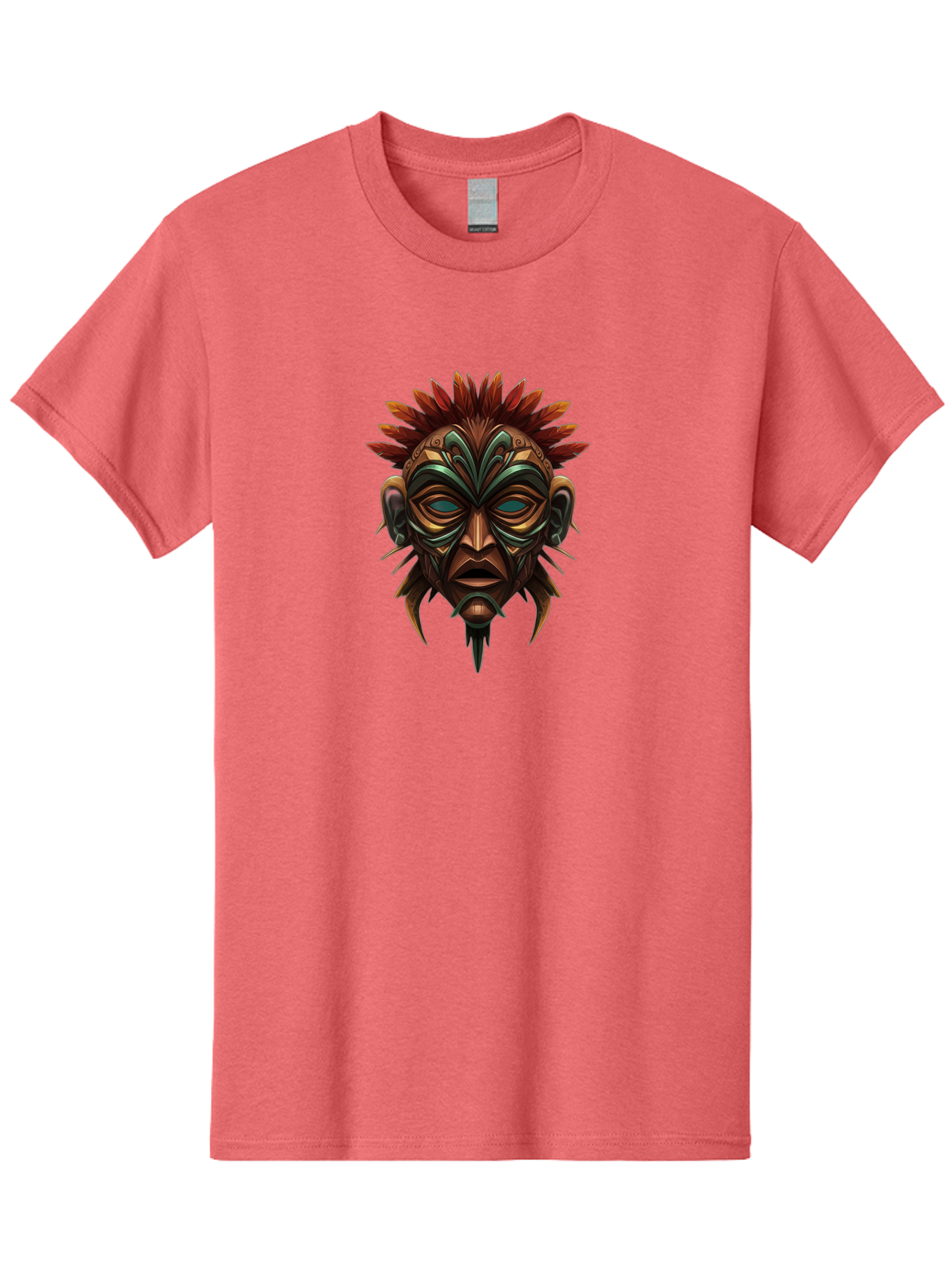 Tribal-Mask Men'S Graphic Tee, 100% Cotton, Comfortable Casual Summer Wear, Machine Washable, Vintage Camera, Old Camera, Antique Camera, Black Camera, Classic Photography, Photography Equipment, Nostalgic Device, Film Camera, Camera Art Bah288