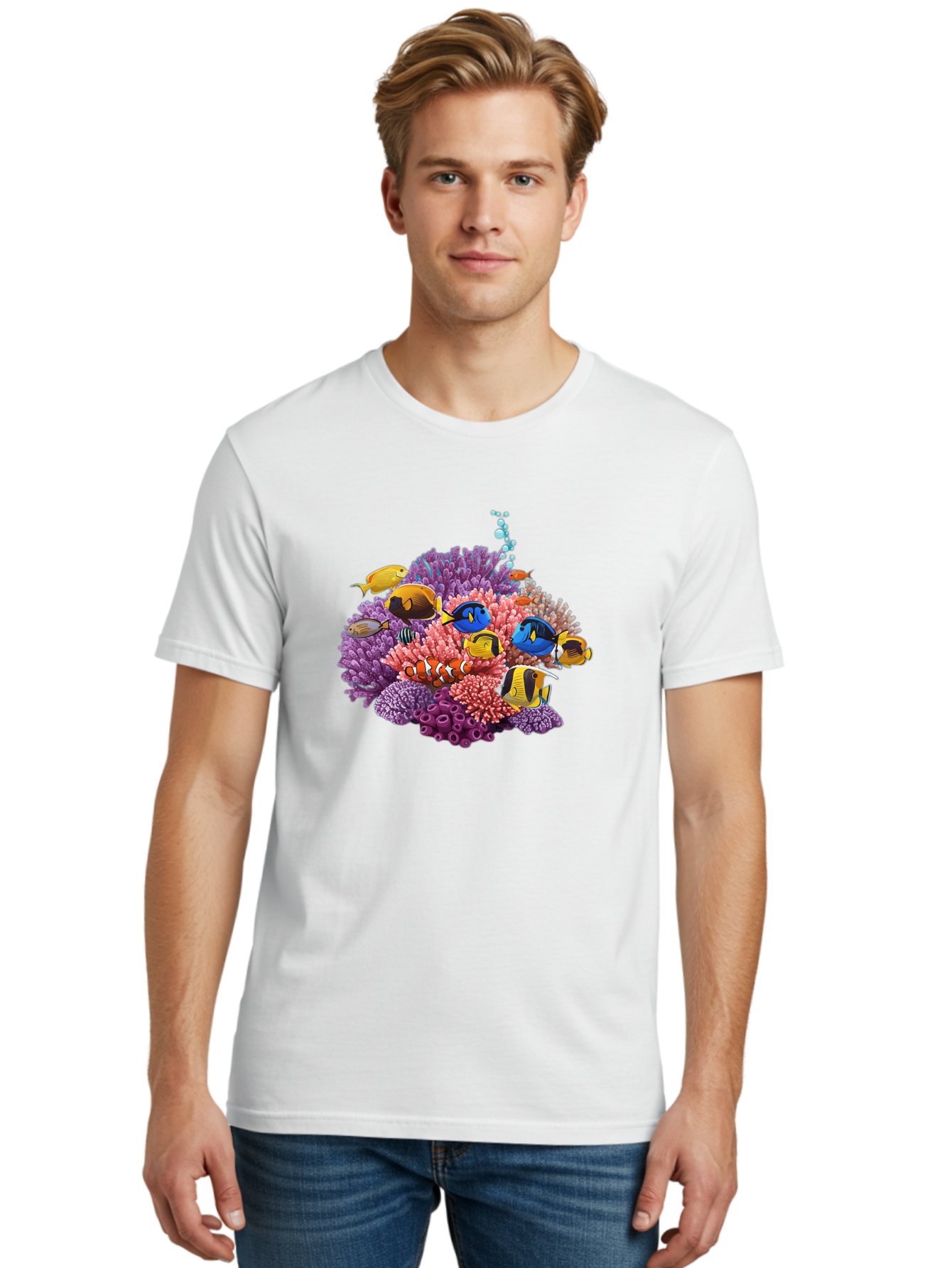 Tropical-Fish Men'S Graphic Tee, 100% Cotton, Comfortable Casual Summer Wear, Machine Washable, Vintage Camera, Old Camera, Antique Camera, Black Camera, Classic Photography, Photography Equipment, Nostalgic Device, Film Camera, Camera Art Bah291
