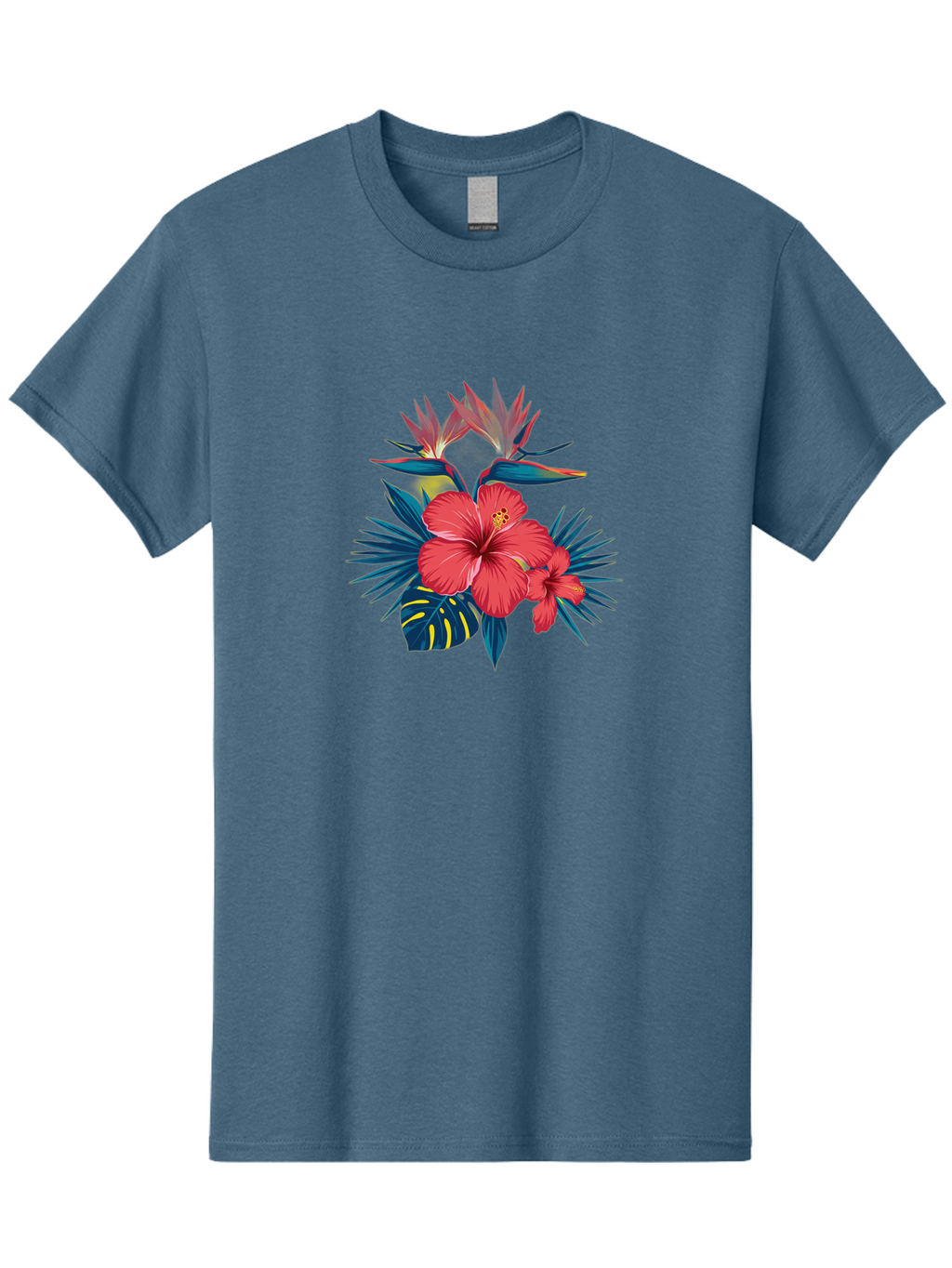 Tropical-Hibiscus Men'S Graphic Tee, 100% Cotton, Comfortable Casual Summer Wear, Machine Washable, Vintage Camera, Old Camera, Antique Camera, Black Camera, Classic Photography, Photography Equipment, Nostalgic Device, Film Camera, Camera Art Bah292