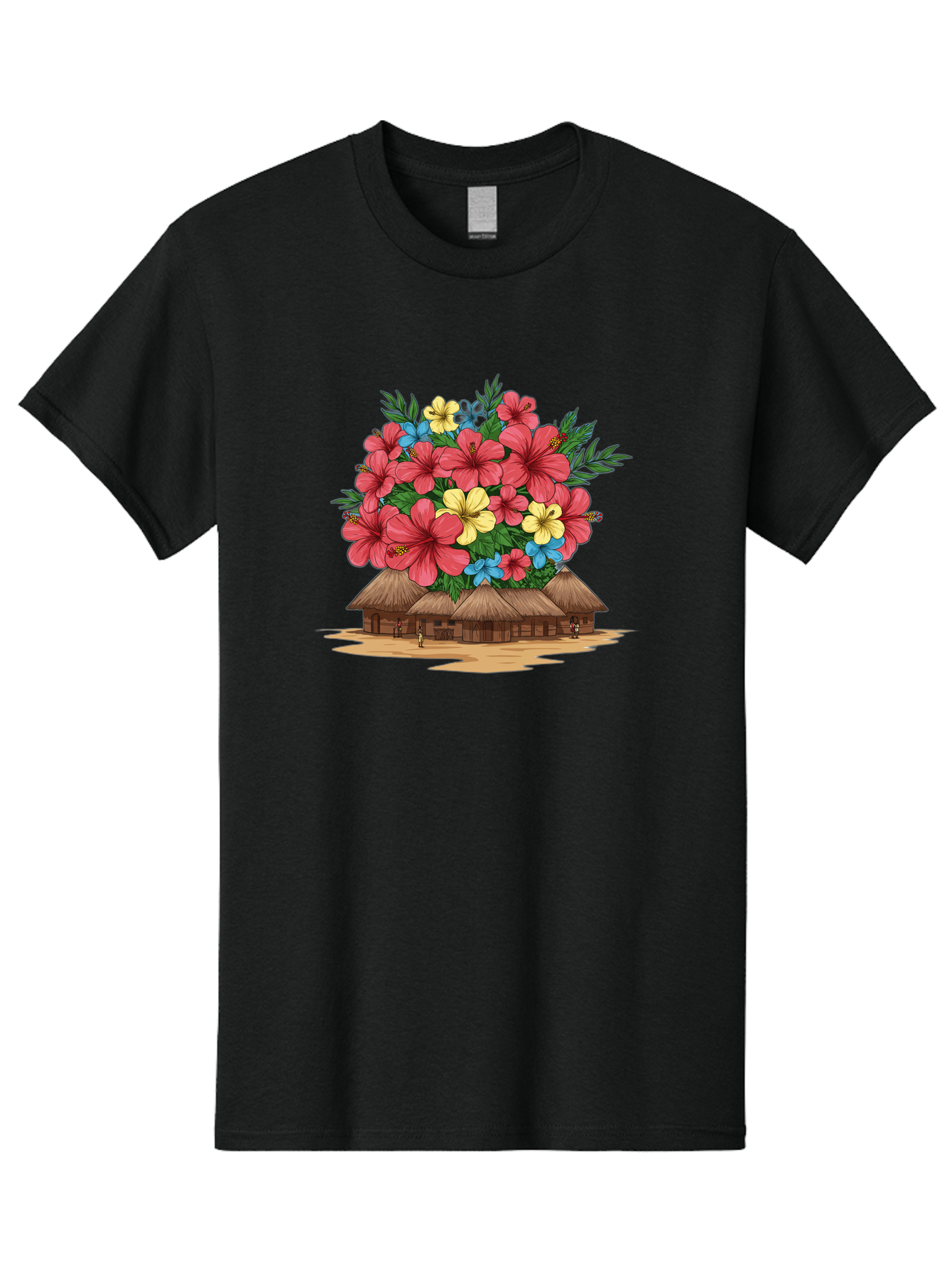 Tropical-Huts Men'S Graphic Tee, 100% Cotton, Comfortable Casual Summer Wear, Machine Washable, Vintage Camera, Old Camera, Antique Camera, Black Camera, Classic Photography, Photography Equipment, Nostalgic Device, Film Camera, Camera Art Bah293