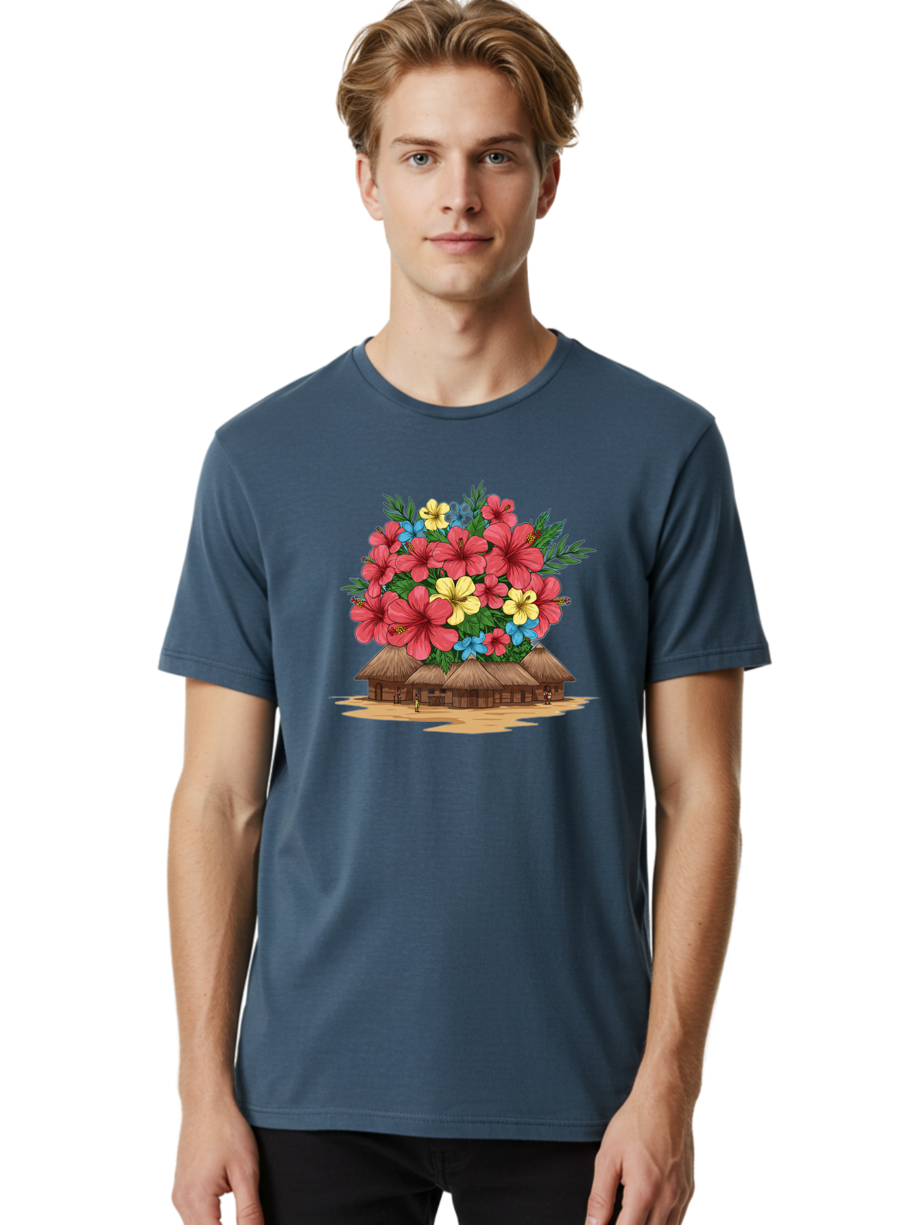 Tropical-Huts Men'S Graphic Tee, 100% Cotton, Comfortable Casual Summer Wear, Machine Washable, Vintage Camera, Old Camera, Antique Camera, Black Camera, Classic Photography, Photography Equipment, Nostalgic Device, Film Camera, Camera Art Bah293
