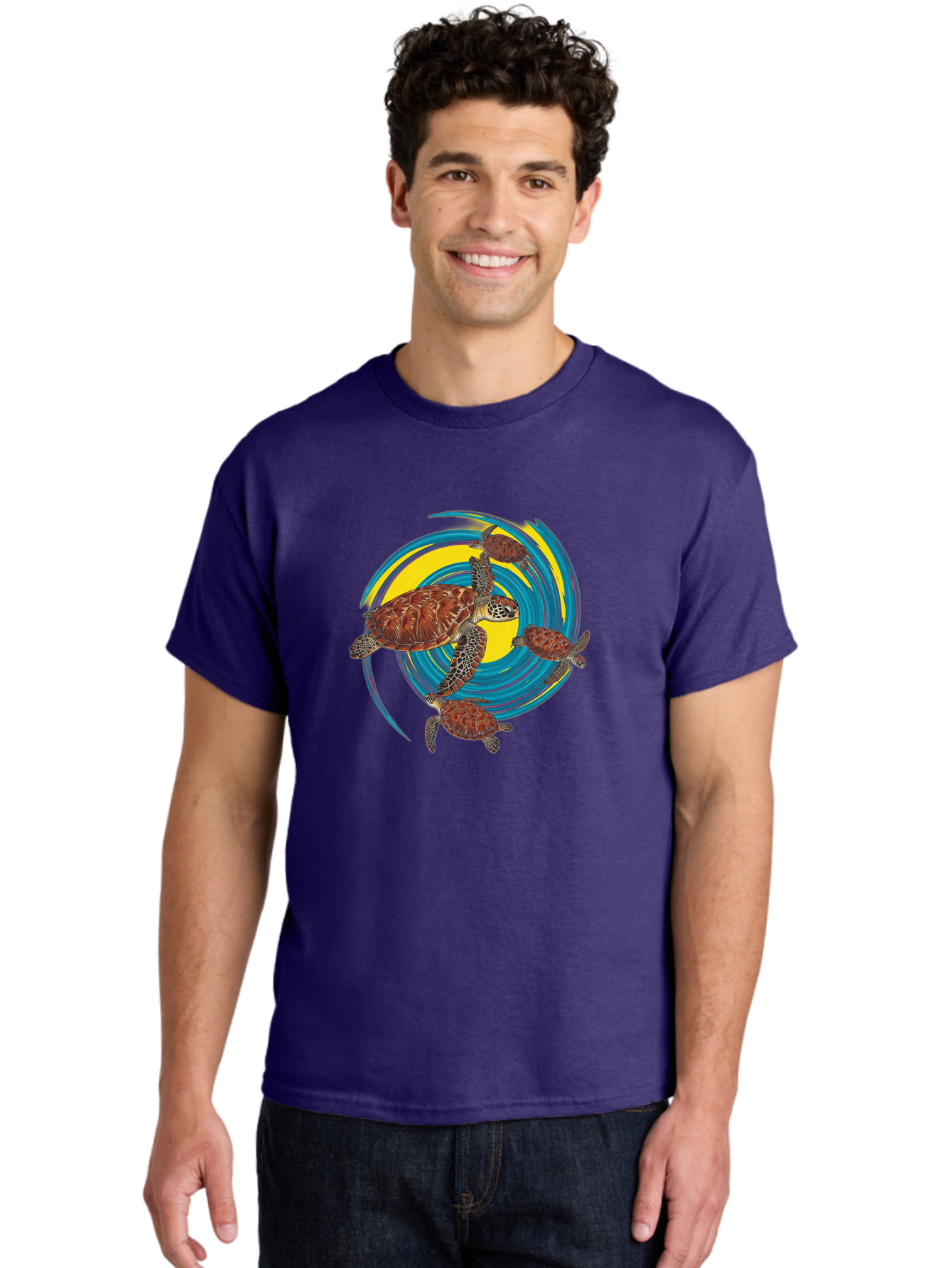 Turtles Men'S Graphic Tee, 100% Cotton, Comfortable Casual Summer Wear, Machine Washable, Vintage Camera, Old Camera, Antique Camera, Black Camera, Classic Photography, Photography Equipment, Nostalgic Device, Film Camera, Camera Art Bah296