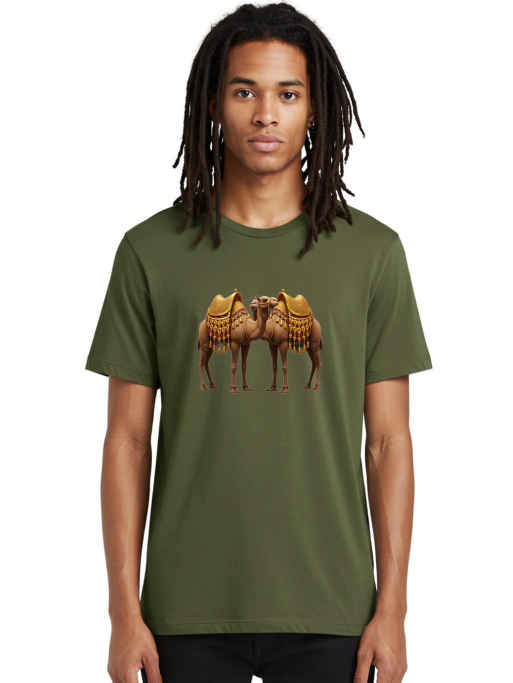 Two-Camels Men'S Graphic Tee, 100% Cotton, Comfortable Casual Summer Wear, Machine Washable, Vintage Camera, Old Camera, Antique Camera, Black Camera, Classic Photography, Photography Equipment, Nostalgic Device, Film Camera, Camera Art Bah301
