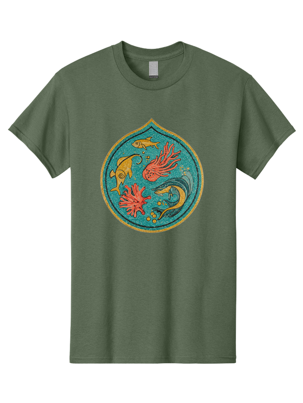 Underwater-Scene Men'S Graphic Tee, 100% Cotton, Comfortable Casual Summer Wear, Machine Washable, Vintage Camera, Old Camera, Antique Camera, Black Camera, Classic Photography, Photography Equipment, Nostalgic Device, Film Camera, Camera Art Bah306