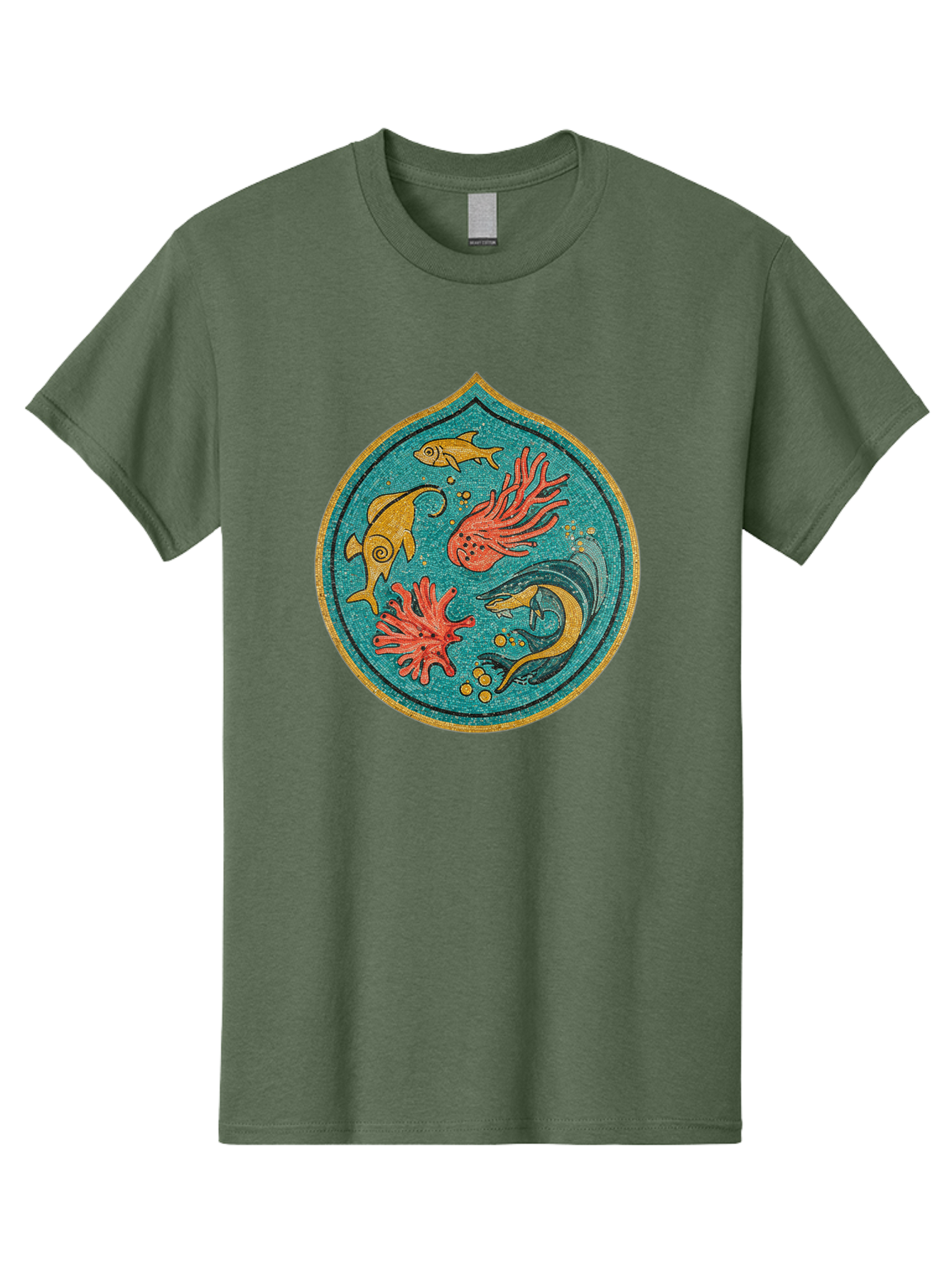 Underwater-Scene Men'S Graphic Tee, 100% Cotton, Comfortable Casual Summer Wear, Machine Washable, Vintage Camera, Old Camera, Antique Camera, Black Camera, Classic Photography, Photography Equipment, Nostalgic Device, Film Camera, Camera Art Bah306