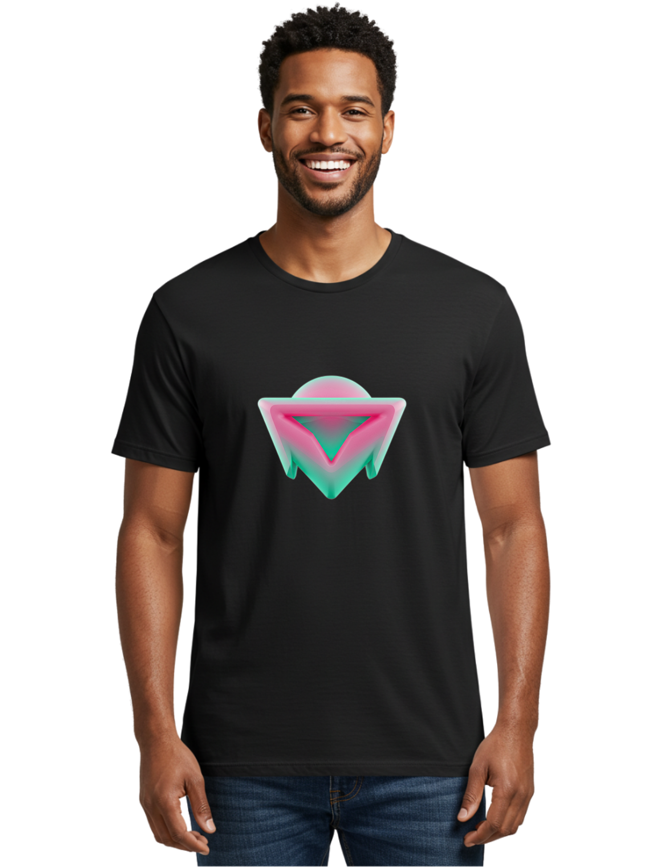 Vaporwave-Ufo Men'S Graphic Tee, 100% Cotton, Comfortable Casual Summer Wear, Machine Washable, Vintage Camera, Old Camera, Antique Camera, Black Camera, Classic Photography, Photography Equipment, Nostalgic Device, Film Camera, Camera Art Bah310