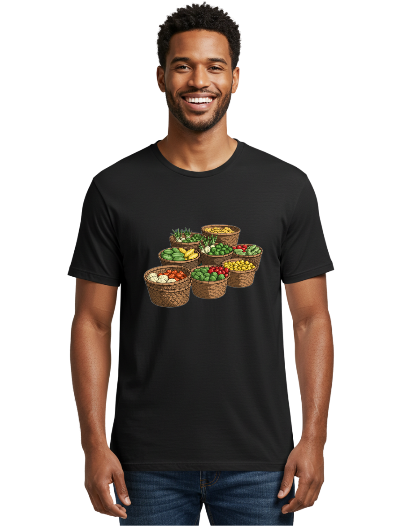 Vegetable-Baskets Men'S Graphic Tee, 100% Cotton, Comfortable Casual Summer Wear, Machine Washable, Vintage Camera, Old Camera, Antique Camera, Black Camera, Classic Photography, Photography Equipment, Nostalgic Device, Film Camera, Camera Art Bah313