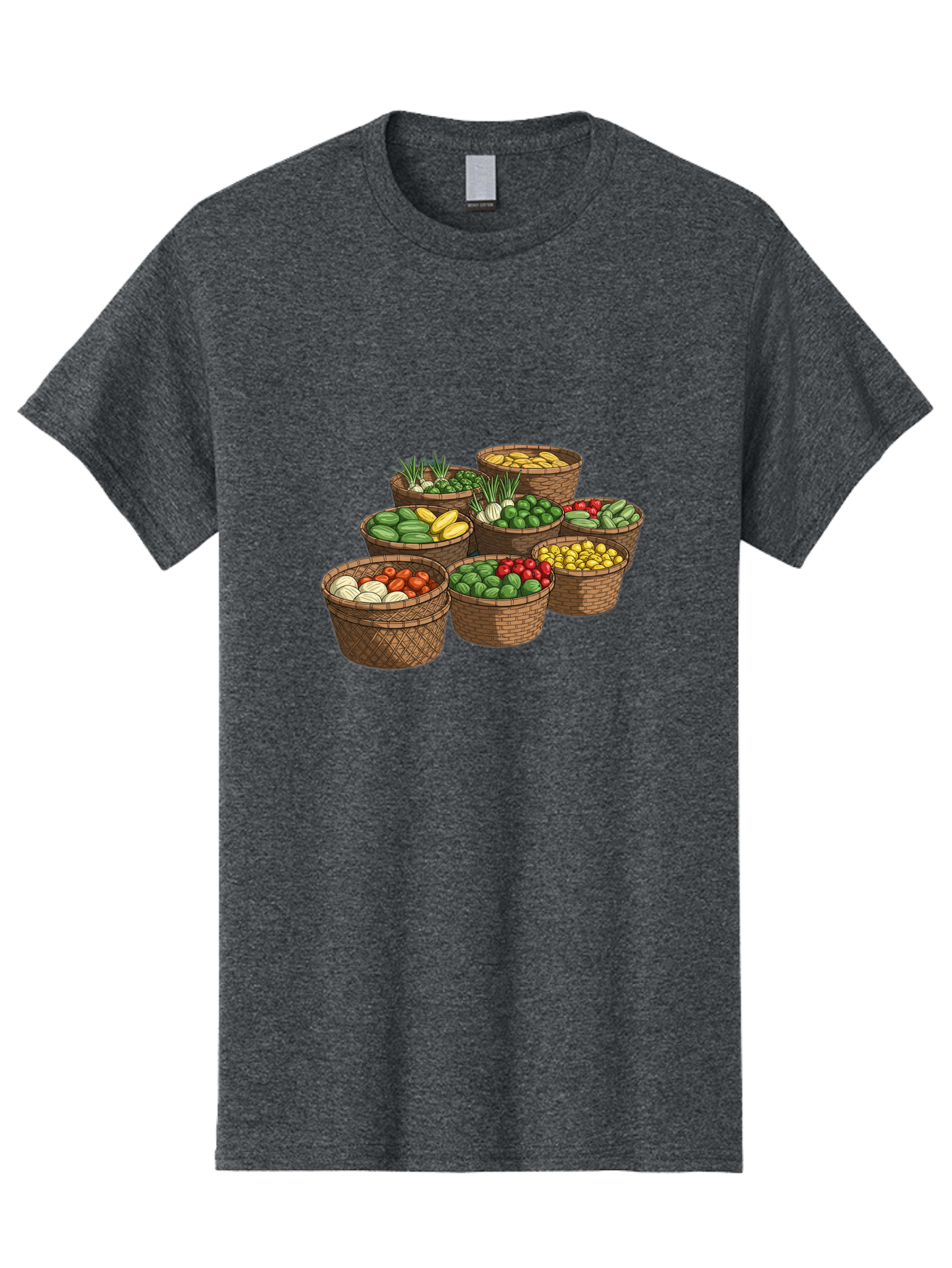 Vegetable-Baskets Men'S Graphic Tee, 100% Cotton, Comfortable Casual Summer Wear, Machine Washable, Vintage Camera, Old Camera, Antique Camera, Black Camera, Classic Photography, Photography Equipment, Nostalgic Device, Film Camera, Camera Art Bah313
