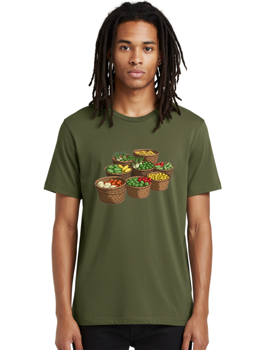 Vegetable-Baskets Men'S Graphic Tee, 100% Cotton, Comfortable Casual Summer Wear, Machine Washable, Vintage Camera, Old Camera, Antique Camera, Black Camera, Classic Photography, Photography Equipment, Nostalgic Device, Film Camera, Camera Art Bah313