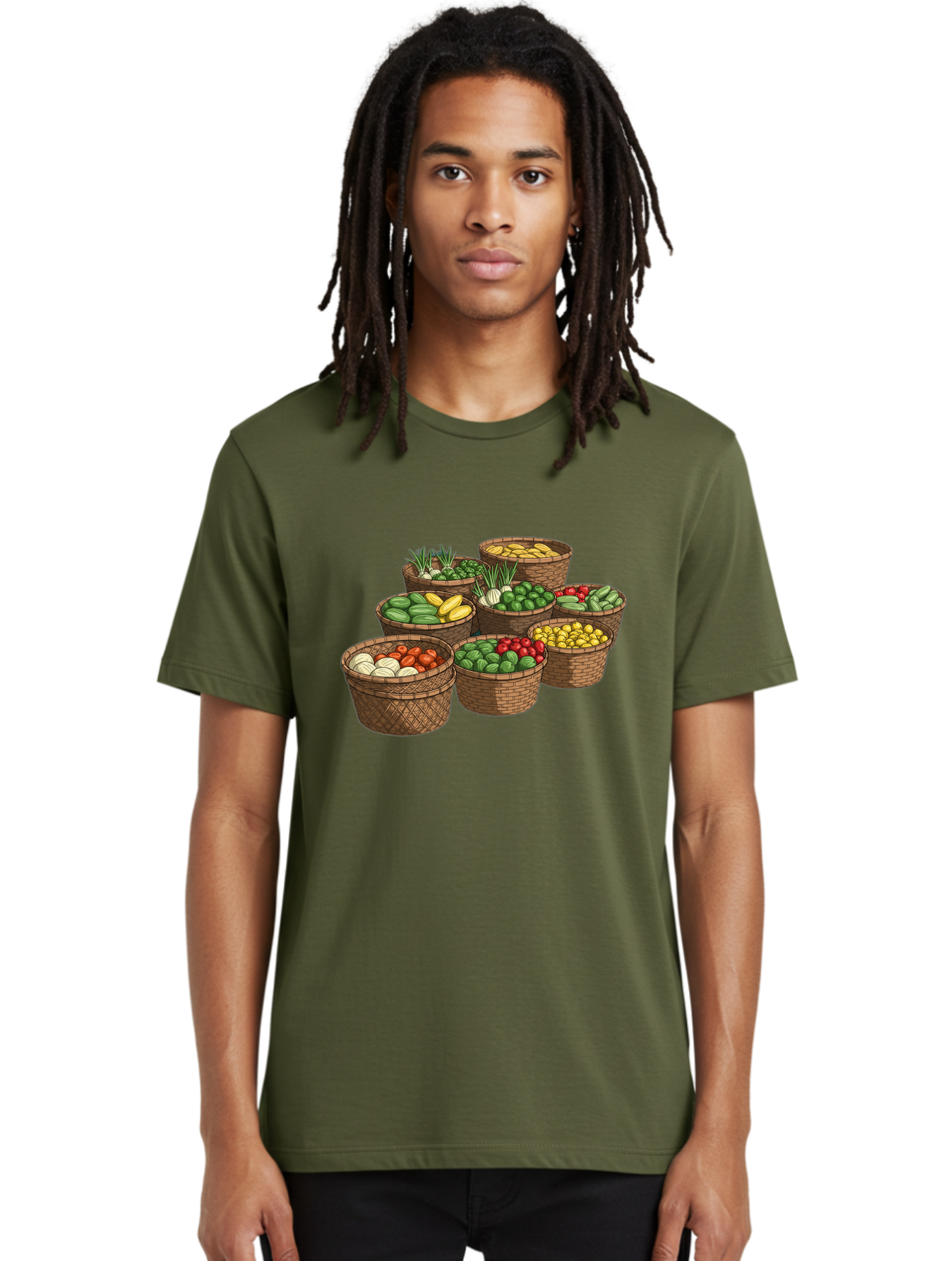 Vegetable-Baskets Men'S Graphic Tee, 100% Cotton, Comfortable Casual Summer Wear, Machine Washable, Vintage Camera, Old Camera, Antique Camera, Black Camera, Classic Photography, Photography Equipment, Nostalgic Device, Film Camera, Camera Art Bah313