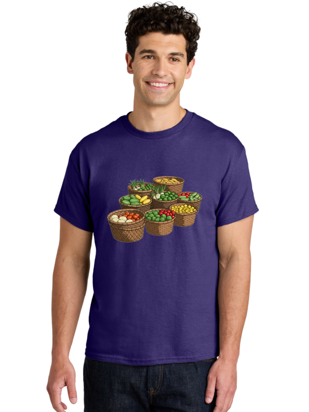 Vegetable-Baskets Men'S Graphic Tee, 100% Cotton, Comfortable Casual Summer Wear, Machine Washable, Vintage Camera, Old Camera, Antique Camera, Black Camera, Classic Photography, Photography Equipment, Nostalgic Device, Film Camera, Camera Art Bah313