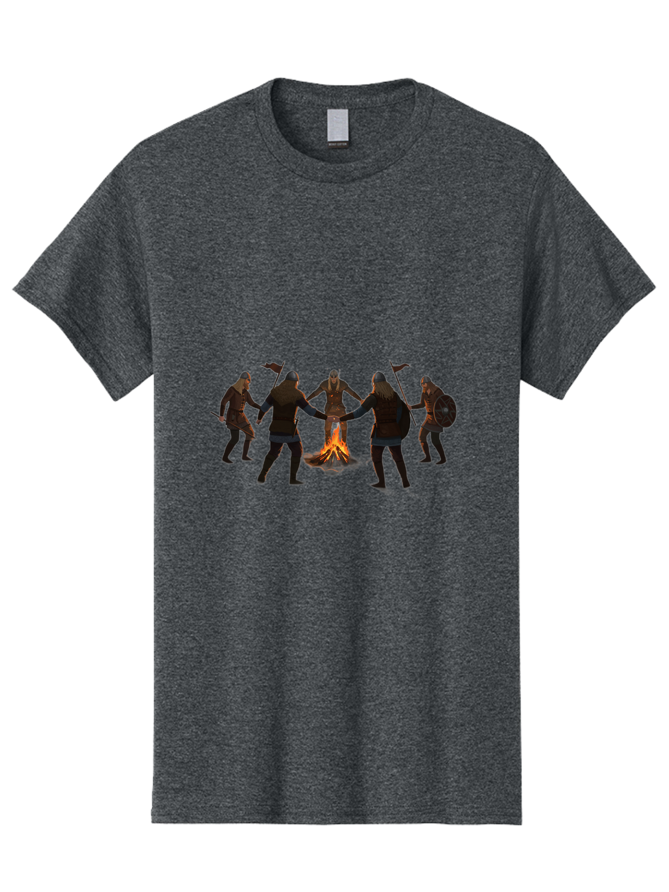 Viking-Circle-Dance Men'S Graphic Tee, 100% Cotton, Comfortable Casual Summer Wear, Machine Washable, Vintage Camera, Old Camera, Antique Camera, Black Camera, Classic Photography, Photography Equipment, Nostalgic Device, Film Camera, Bah319