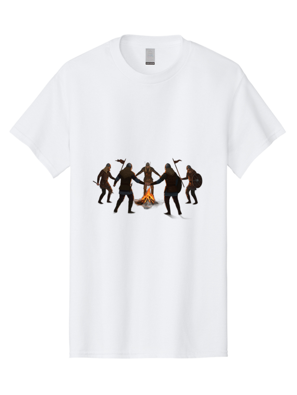 Viking-Circle-Dance Men'S Graphic Tee, 100% Cotton, Comfortable Casual Summer Wear, Machine Washable, Vintage Camera, Old Camera, Antique Camera, Black Camera, Classic Photography, Photography Equipment, Nostalgic Device, Film Camera, Bah319