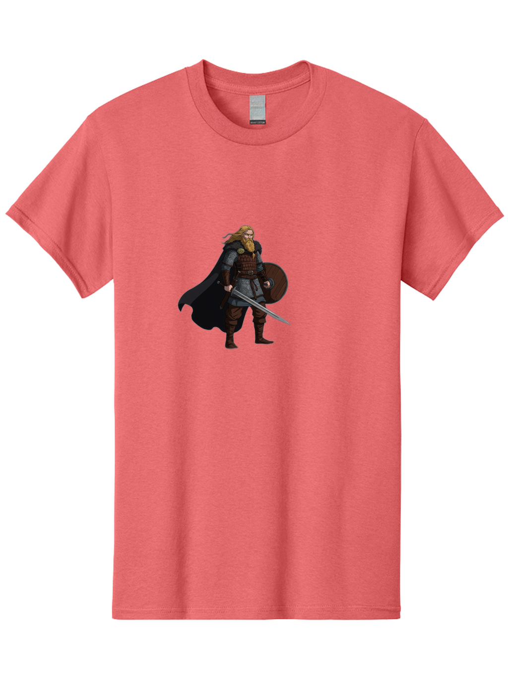 Viking-Warrior-1 Men'S Graphic Tee, 100% Cotton, Comfortable Casual Summer Wear, Machine Washable, Vintage Camera, Old Camera, Antique Camera, Black Camera, Classic Photography, Photography Equipment, Nostalgic Device, Film Camera, Camera Art Bah320