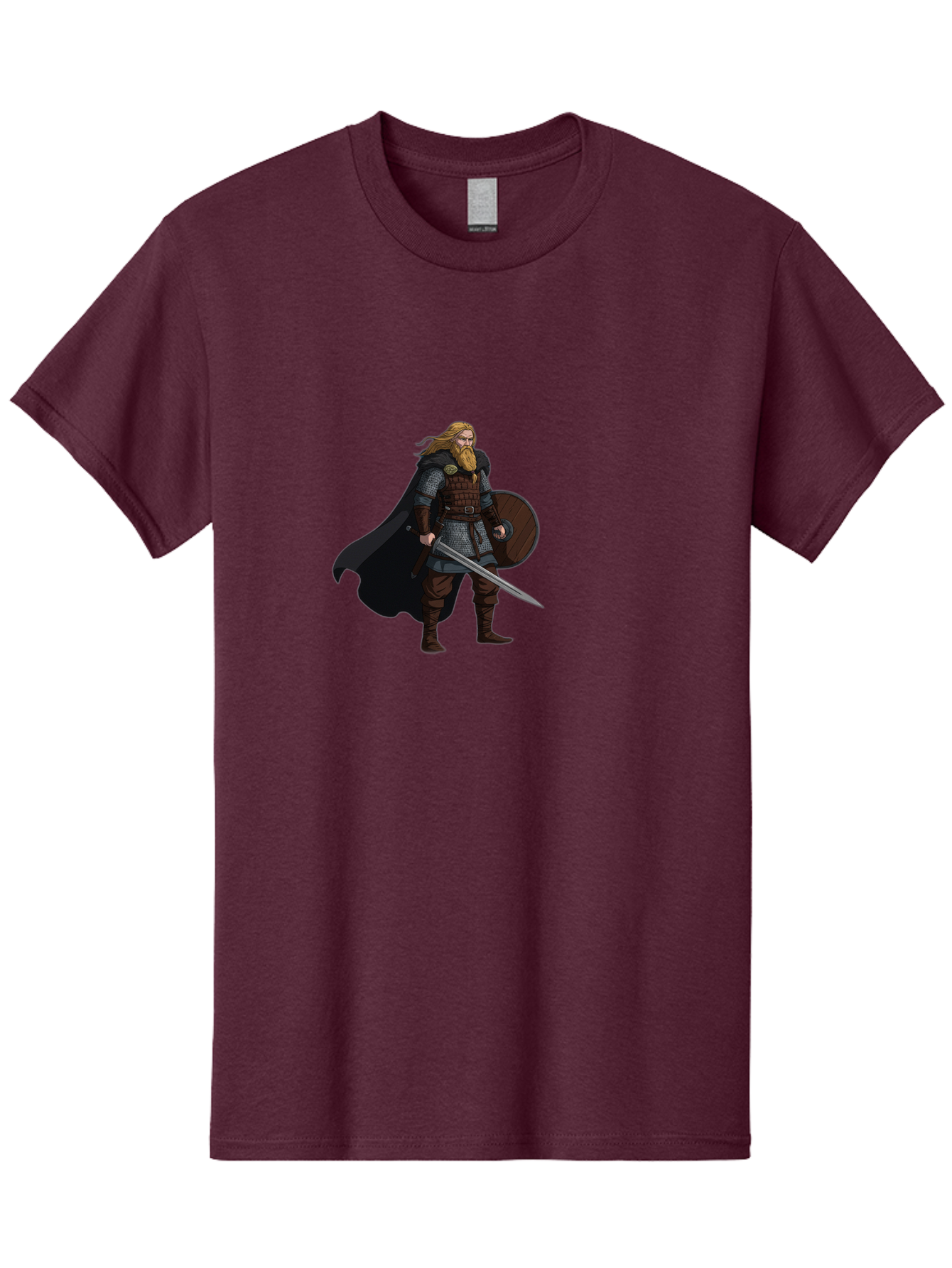 Viking-Warrior-1 Men'S Graphic Tee, 100% Cotton, Comfortable Casual Summer Wear, Machine Washable, Vintage Camera, Old Camera, Antique Camera, Black Camera, Classic Photography, Photography Equipment, Nostalgic Device, Film Camera, Camera Art Bah320