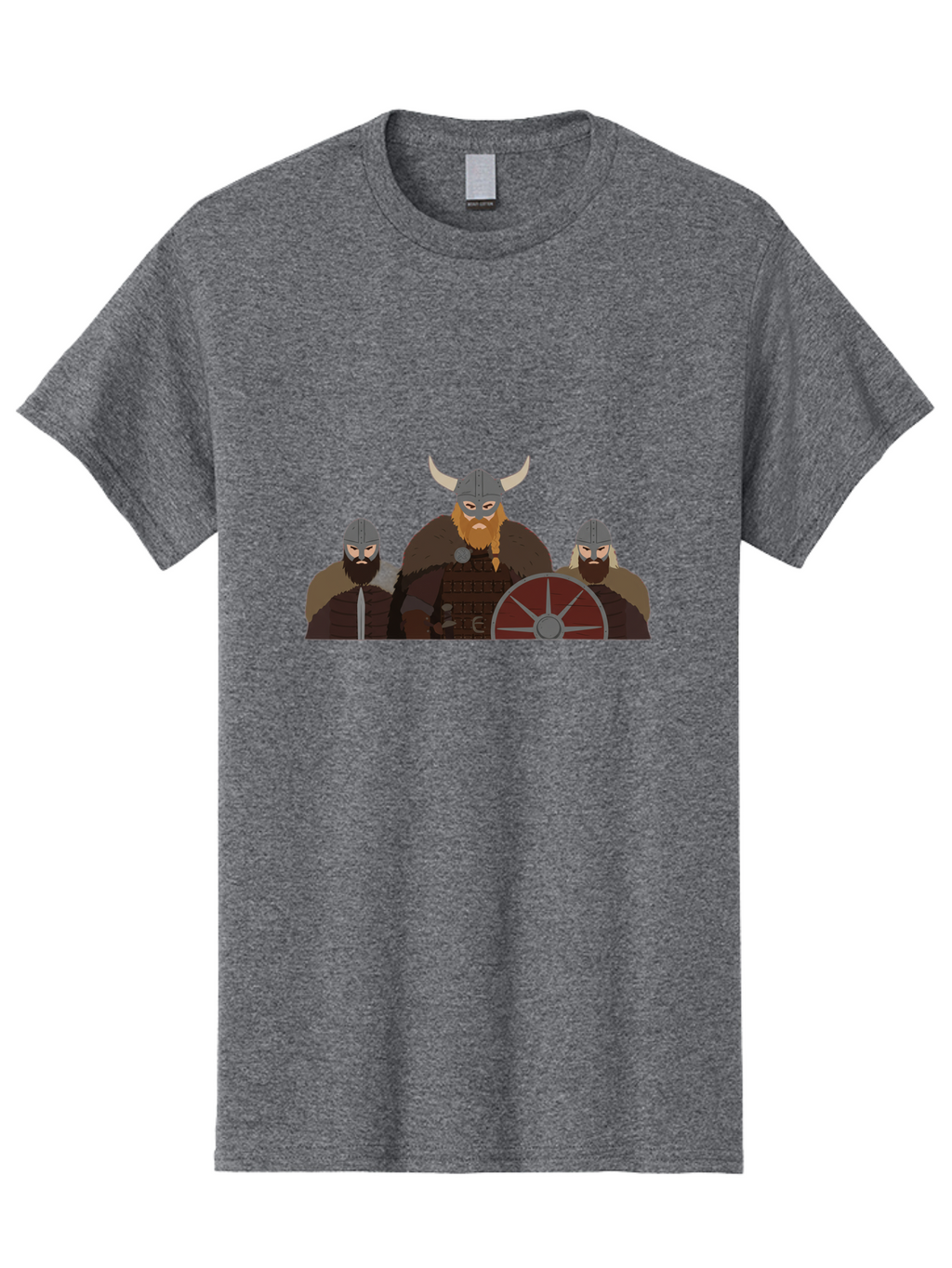 Viking-Warriors-1 Men'S Graphic Tee, 100% Cotton, Comfortable Casual Summer Wear, Machine Washable, Vintage Camera, Old Camera, Antique Camera, Black Camera, Classic Photography, Photography Equipment, Nostalgic Device, Film Camera, Camera Art Bah325
