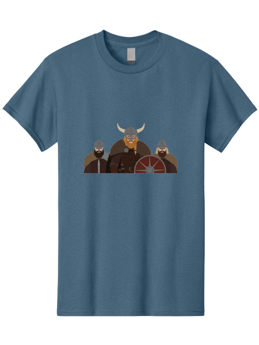 Viking-Warriors-1 Men'S Graphic Tee, 100% Cotton, Comfortable Casual Summer Wear, Machine Washable, Vintage Camera, Old Camera, Antique Camera, Black Camera, Classic Photography, Photography Equipment, Nostalgic Device, Film Camera, Camera Art Bah325