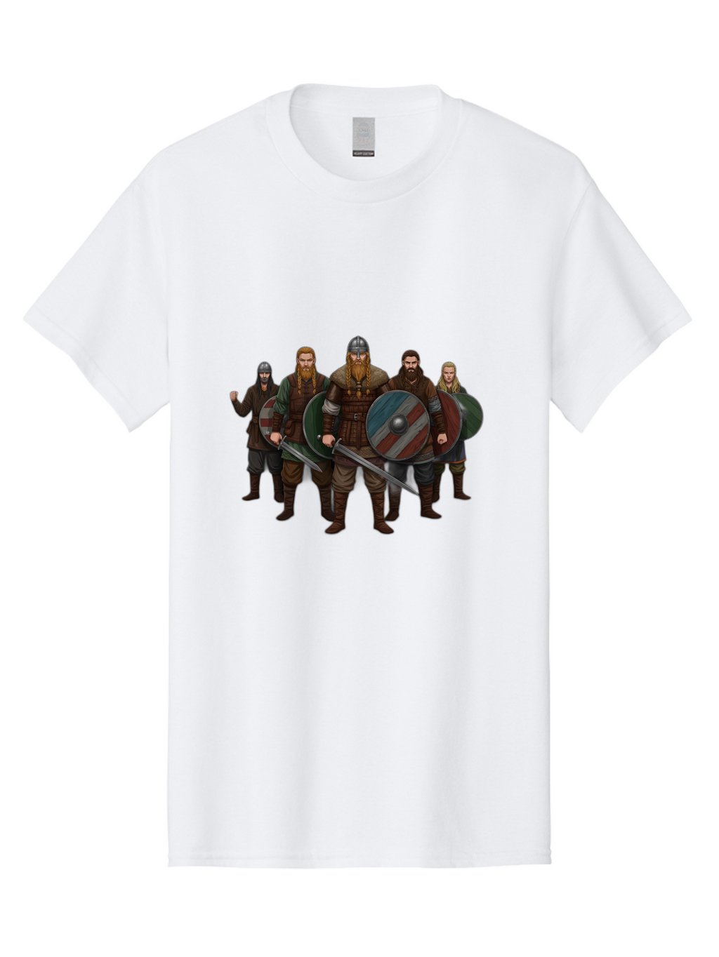 Viking-Warriors-10 Men'S Graphic Tee, 100% Cotton, Comfortable Casual Summer Wear, Machine Washable, Vintage Camera, Old Camera, Antique Camera, Black Camera, Classic Photography, Photography Equipment, Nostalgic Device, Film Camera, Bah326