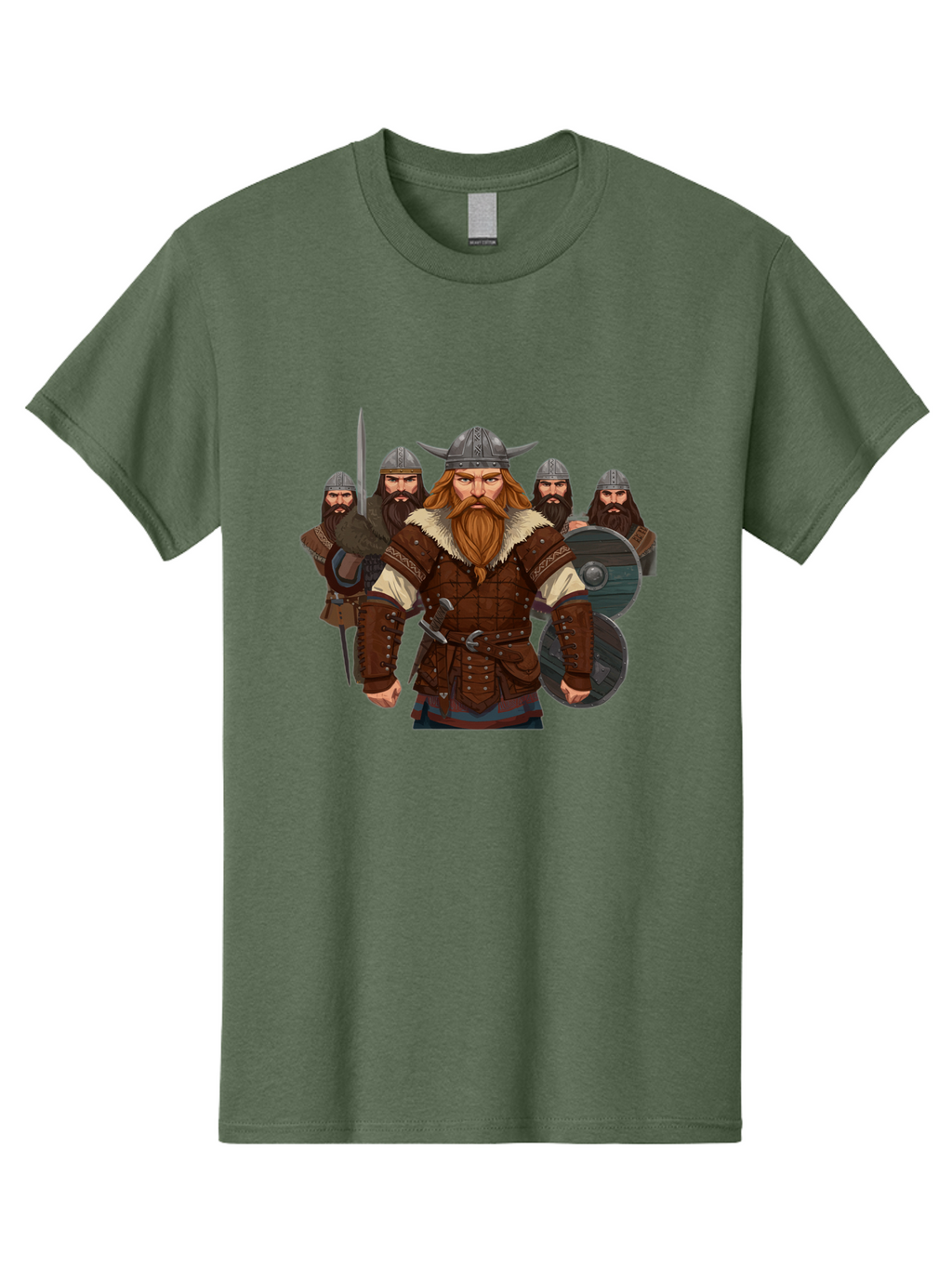 Viking-Warriors-3 Men'S Graphic Tee, 100% Cotton, Comfortable Casual Summer Wear, Machine Washable, Vintage Camera, Old Camera, Antique Camera, Black Camera, Classic Photography, Photography Equipment, Nostalgic Device, Film Camera, Camera Art Bah331