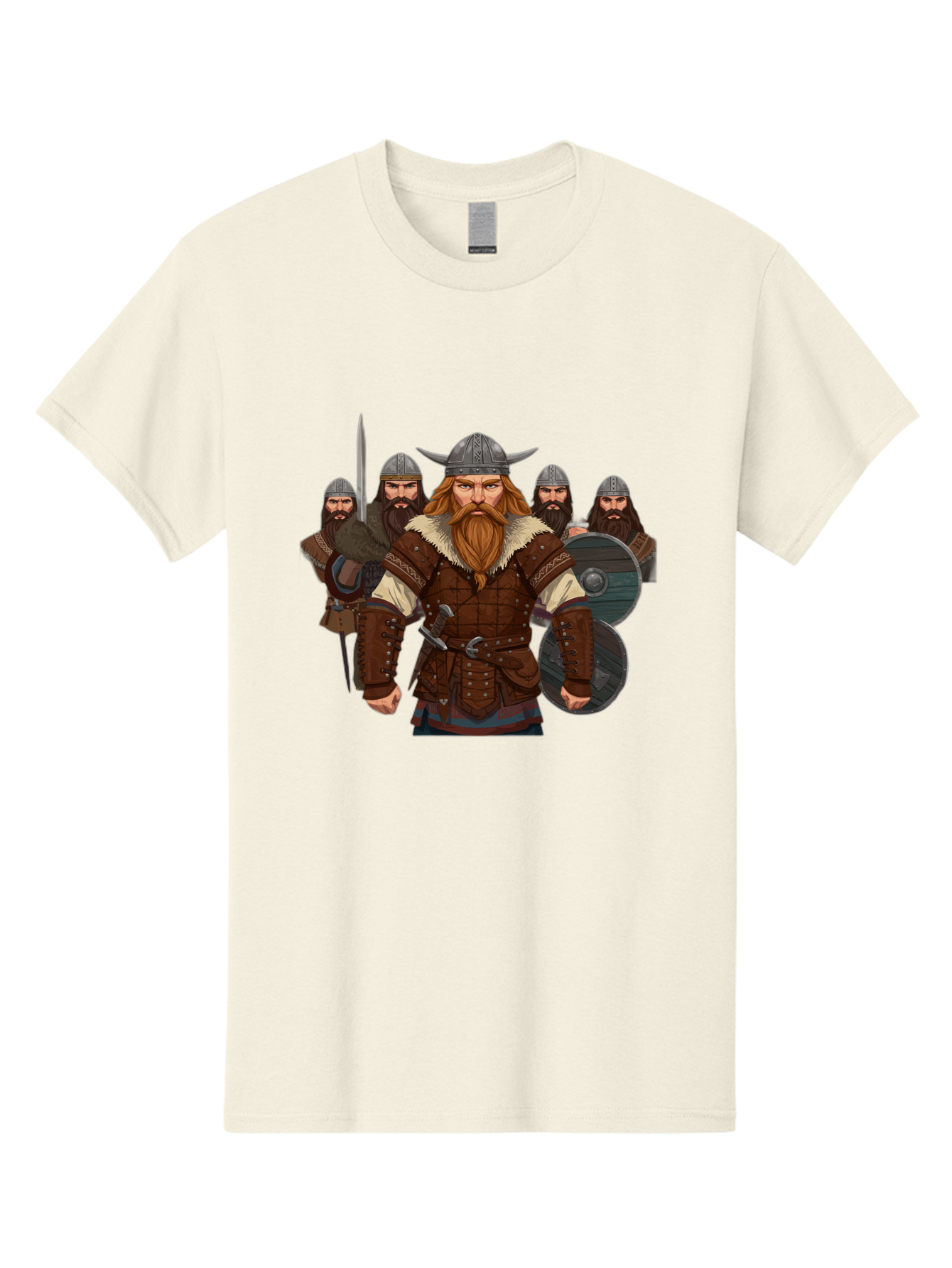 Viking-Warriors-3 Men'S Graphic Tee, 100% Cotton, Comfortable Casual Summer Wear, Machine Washable, Vintage Camera, Old Camera, Antique Camera, Black Camera, Classic Photography, Photography Equipment, Nostalgic Device, Film Camera, Camera Art Bah331