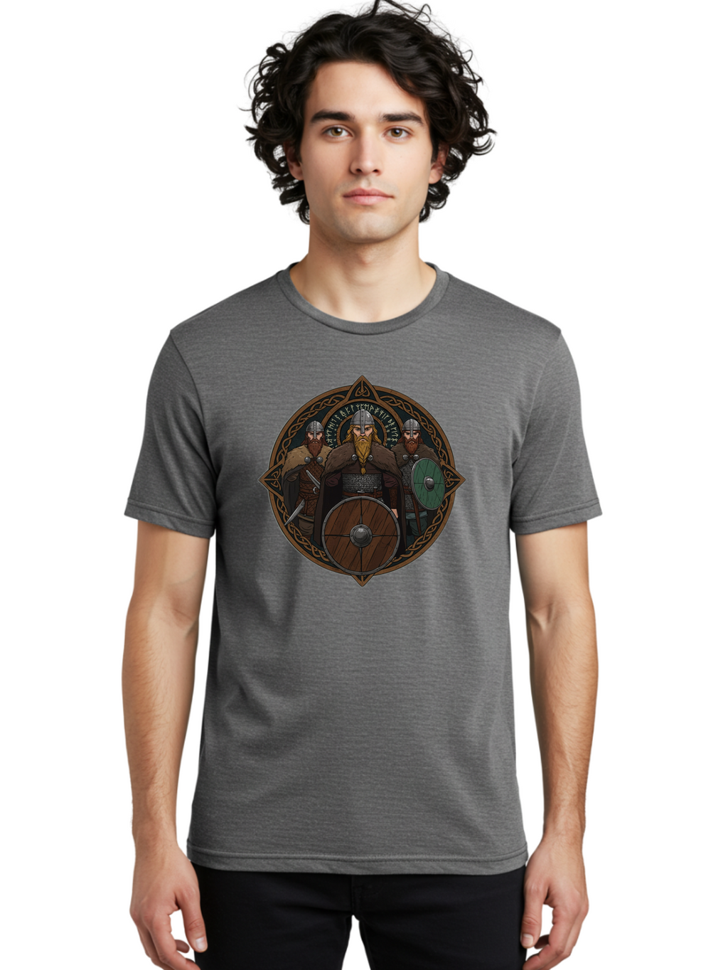 Viking-Warriors-5 Men'S Graphic Tee, 100% Cotton, Comfortable Casual Summer Wear, Machine Washable, Vintage Camera, Old Camera, Antique Camera, Black Camera, Classic Photography, Photography Equipment, Nostalgic Device, Film Camera, Camera Art Bah333