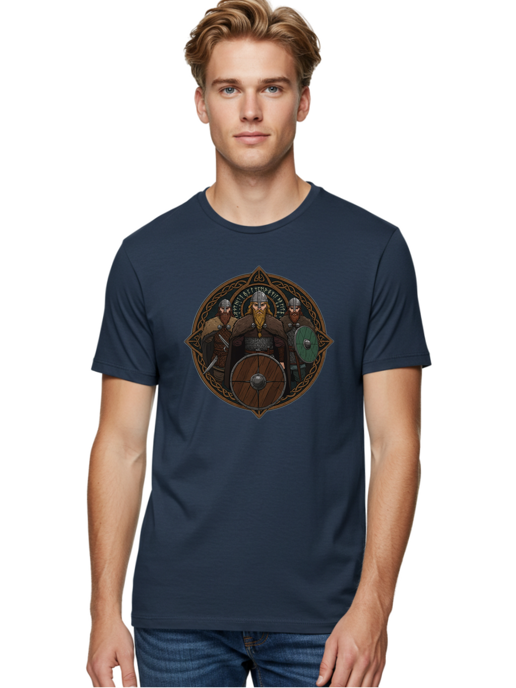 Viking-Warriors-5 Men'S Graphic Tee, 100% Cotton, Comfortable Casual Summer Wear, Machine Washable, Vintage Camera, Old Camera, Antique Camera, Black Camera, Classic Photography, Photography Equipment, Nostalgic Device, Film Camera, Camera Art Bah333