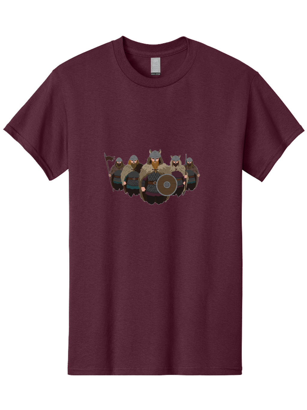 Viking-Warriors-8 Men'S Graphic Tee, 100% Cotton, Comfortable Casual Summer Wear, Machine Washable, Vintage Camera, Old Camera, Antique Camera, Black Camera, Classic Photography, Photography Equipment, Nostalgic Device, Film Camera, Camera Art Bah336