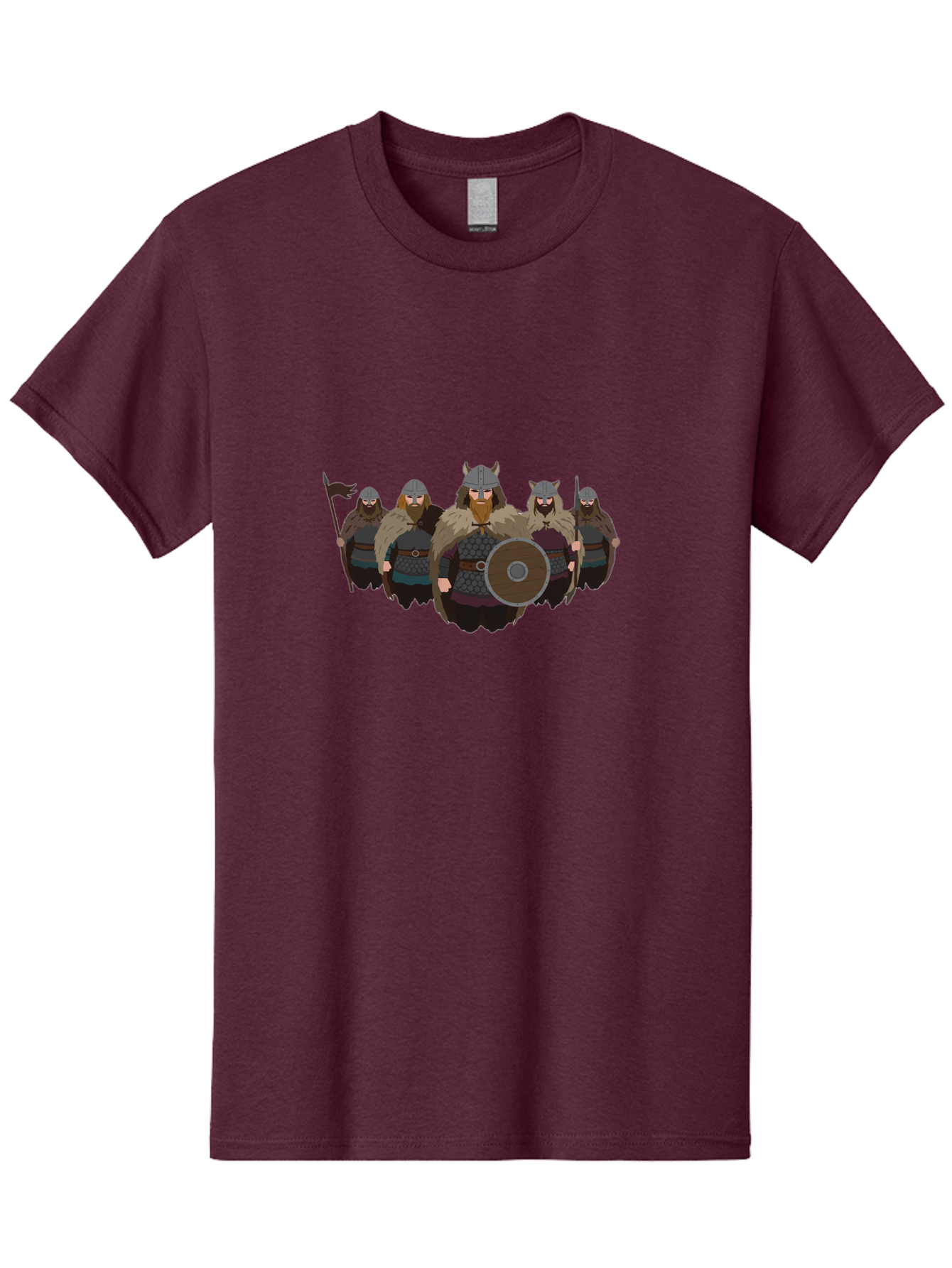 Viking-Warriors-8 Men'S Graphic Tee, 100% Cotton, Comfortable Casual Summer Wear, Machine Washable, Vintage Camera, Old Camera, Antique Camera, Black Camera, Classic Photography, Photography Equipment, Nostalgic Device, Film Camera, Camera Art Bah336
