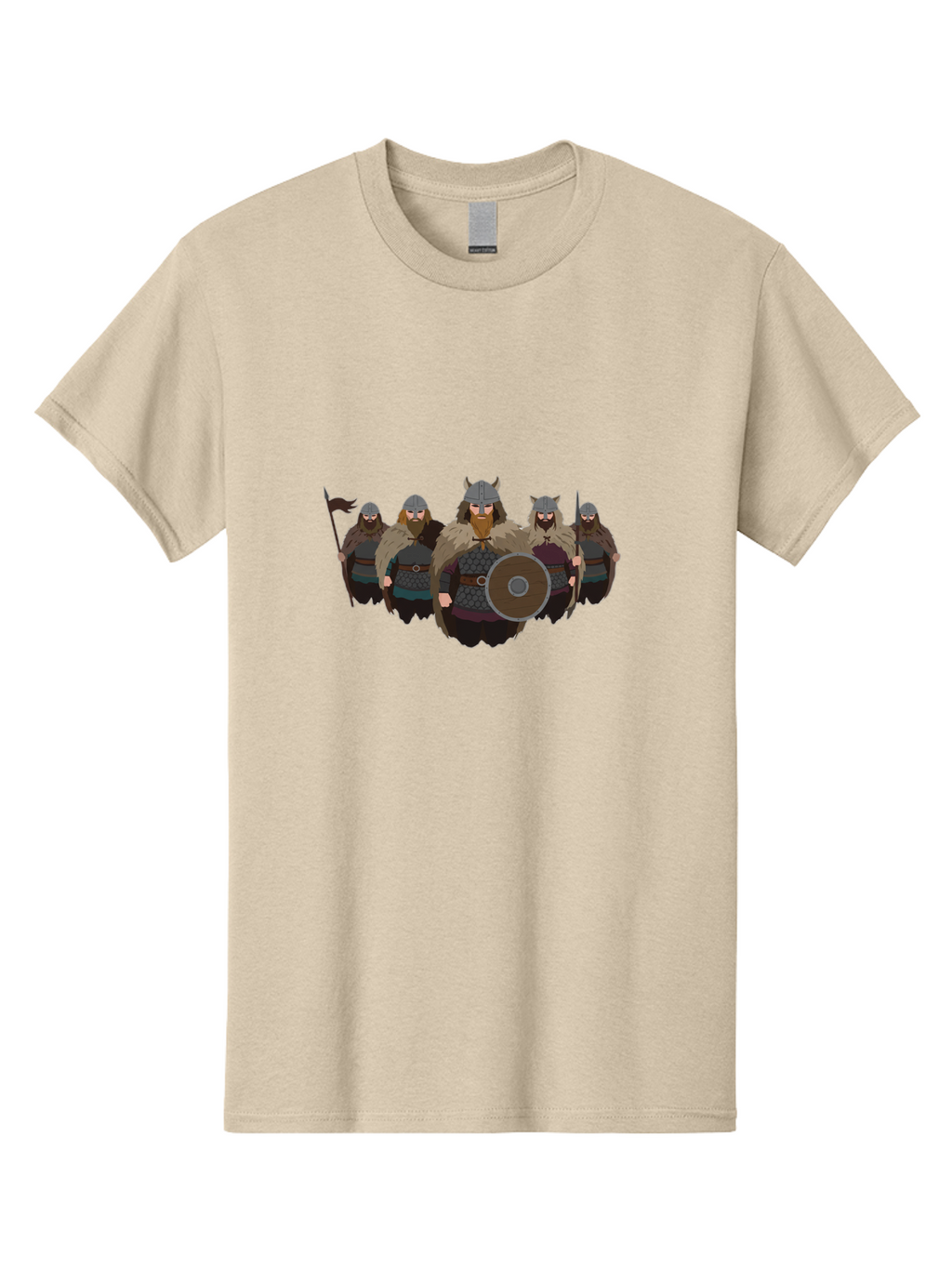 Viking-Warriors-8 Men'S Graphic Tee, 100% Cotton, Comfortable Casual Summer Wear, Machine Washable, Vintage Camera, Old Camera, Antique Camera, Black Camera, Classic Photography, Photography Equipment, Nostalgic Device, Film Camera, Camera Art Bah336