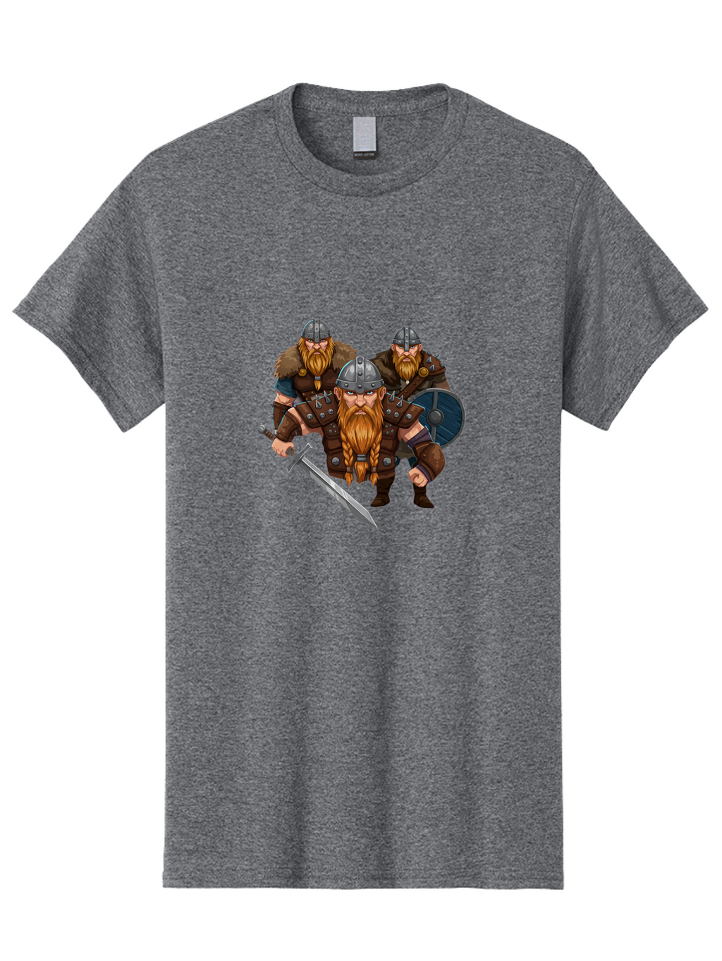 Viking-Warriors-9 Men'S Graphic Tee, 100% Cotton, Comfortable Casual Summer Wear, Machine Washable, Vintage Camera, Old Camera, Antique Camera, Black Camera, Classic Photography, Photography Equipment, Nostalgic Device, Film Camera, Camera Art Bah337