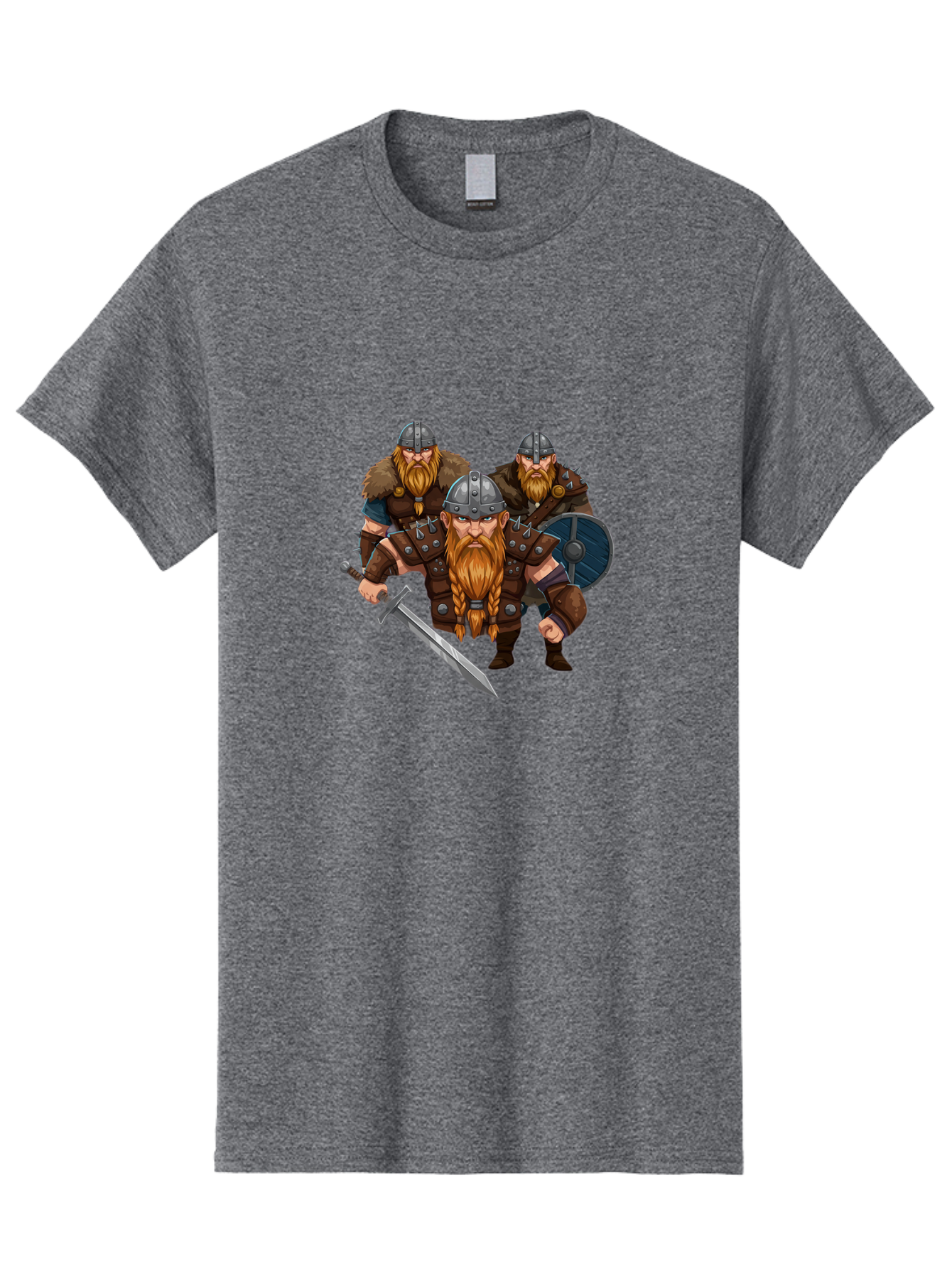 Viking-Warriors-9 Men'S Graphic Tee, 100% Cotton, Comfortable Casual Summer Wear, Machine Washable, Vintage Camera, Old Camera, Antique Camera, Black Camera, Classic Photography, Photography Equipment, Nostalgic Device, Film Camera, Camera Art Bah337