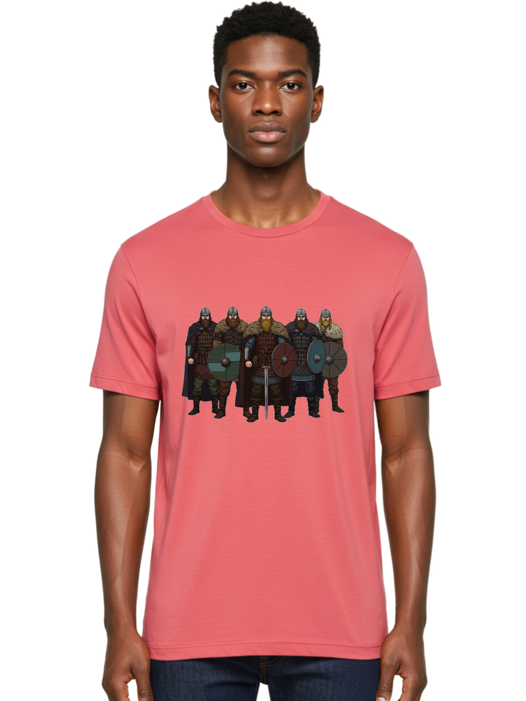 Viking-Warriors Men'S Graphic Tee, 100% Cotton, Comfortable Casual Summer Wear, Machine Washable, Vintage Camera, Old Camera, Antique Camera, Black Camera, Classic Photography, Photography Equipment, Nostalgic Device, Film Camera, Camera Art Bah338