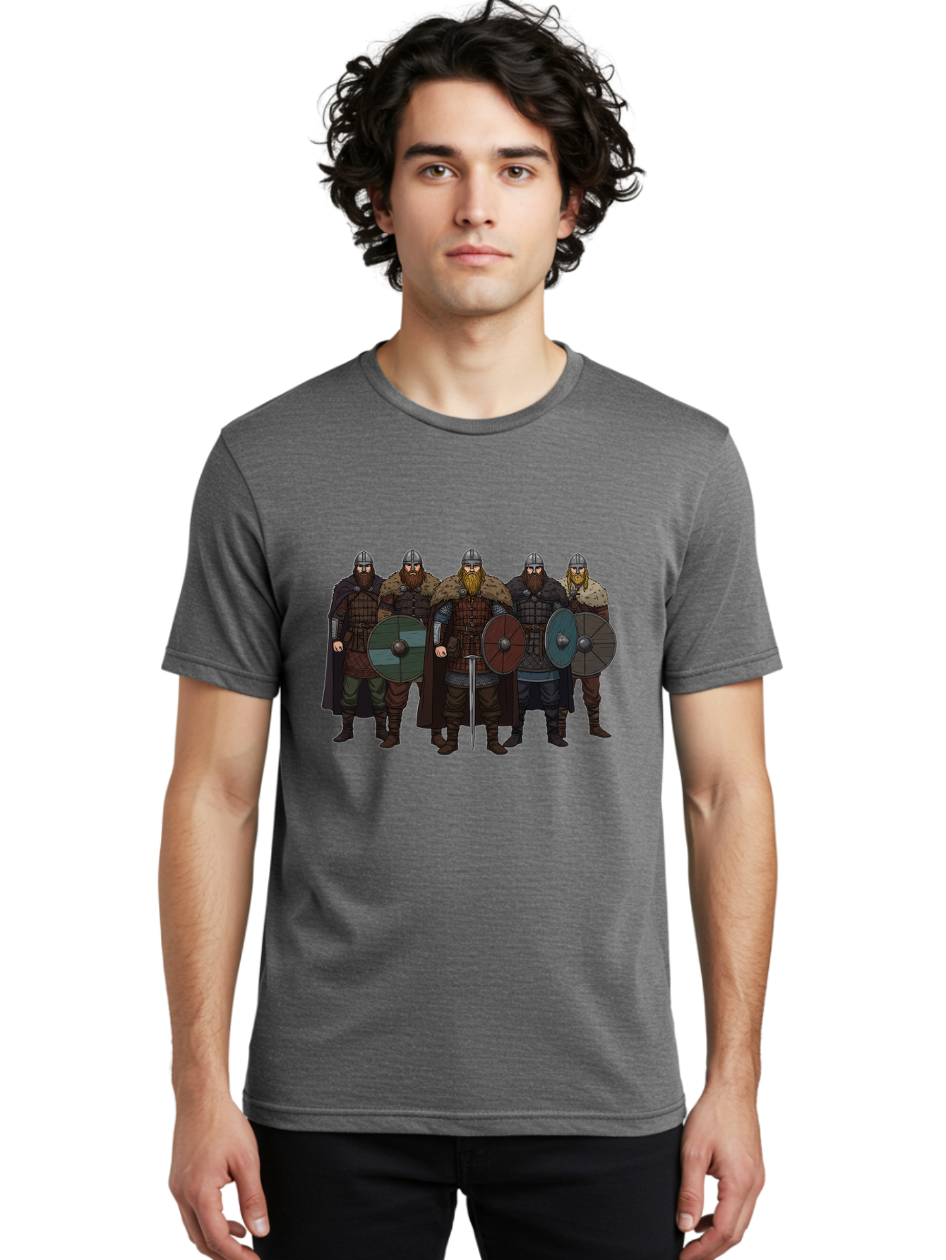 Viking-Warriors Men'S Graphic Tee, 100% Cotton, Comfortable Casual Summer Wear, Machine Washable, Vintage Camera, Old Camera, Antique Camera, Black Camera, Classic Photography, Photography Equipment, Nostalgic Device, Film Camera, Camera Art Bah338