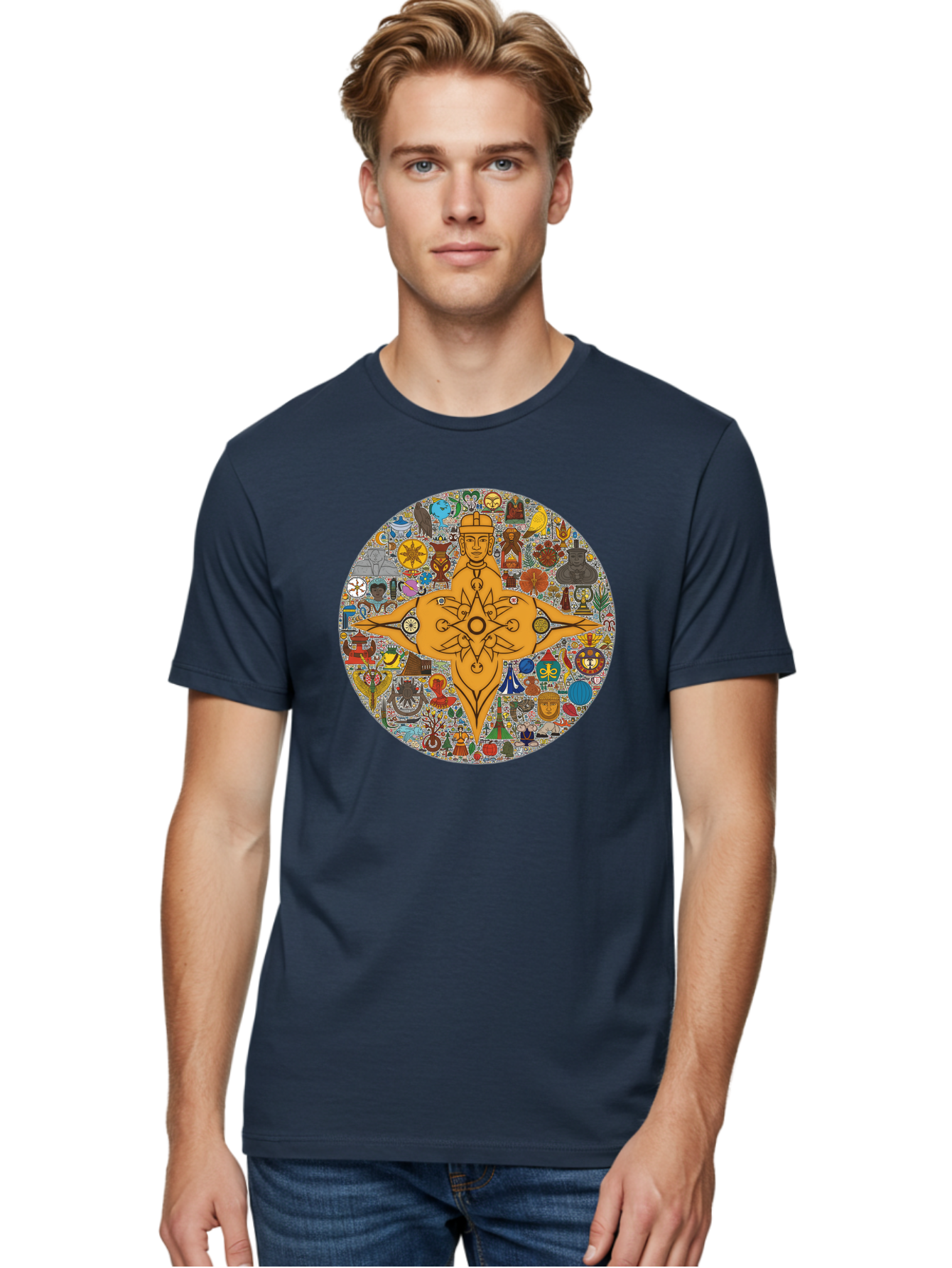 Vitruvian-Man Men'S Graphic Tee, 100% Cotton, Comfortable Casual Summer Wear, Machine Washable, Vintage Camera, Old Camera, Antique Camera, Black Camera, Classic Photography, Photography Equipment, Nostalgic Device, Film Camera, Camera Art Bah350