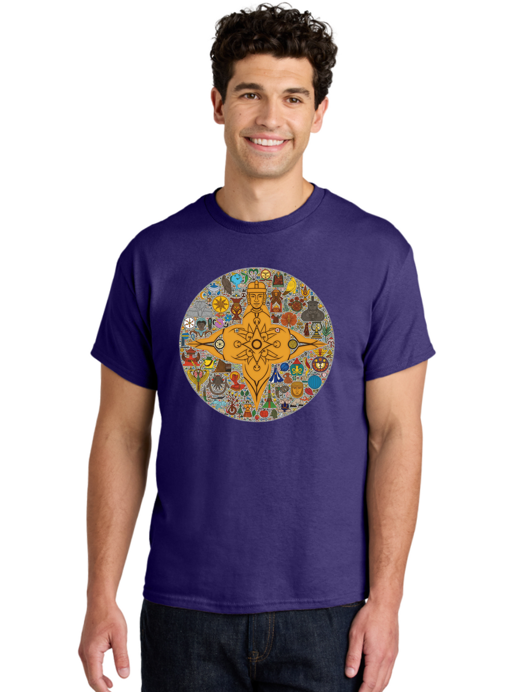 Vitruvian-Man Men'S Graphic Tee, 100% Cotton, Comfortable Casual Summer Wear, Machine Washable, Vintage Camera, Old Camera, Antique Camera, Black Camera, Classic Photography, Photography Equipment, Nostalgic Device, Film Camera, Camera Art Bah350