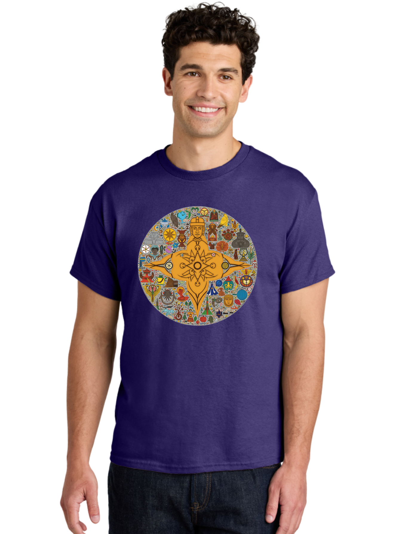 Vitruvian-Man Men'S Graphic Tee, 100% Cotton, Comfortable Casual Summer Wear, Machine Washable, Vintage Camera, Old Camera, Antique Camera, Black Camera, Classic Photography, Photography Equipment, Nostalgic Device, Film Camera, Camera Art Bah350